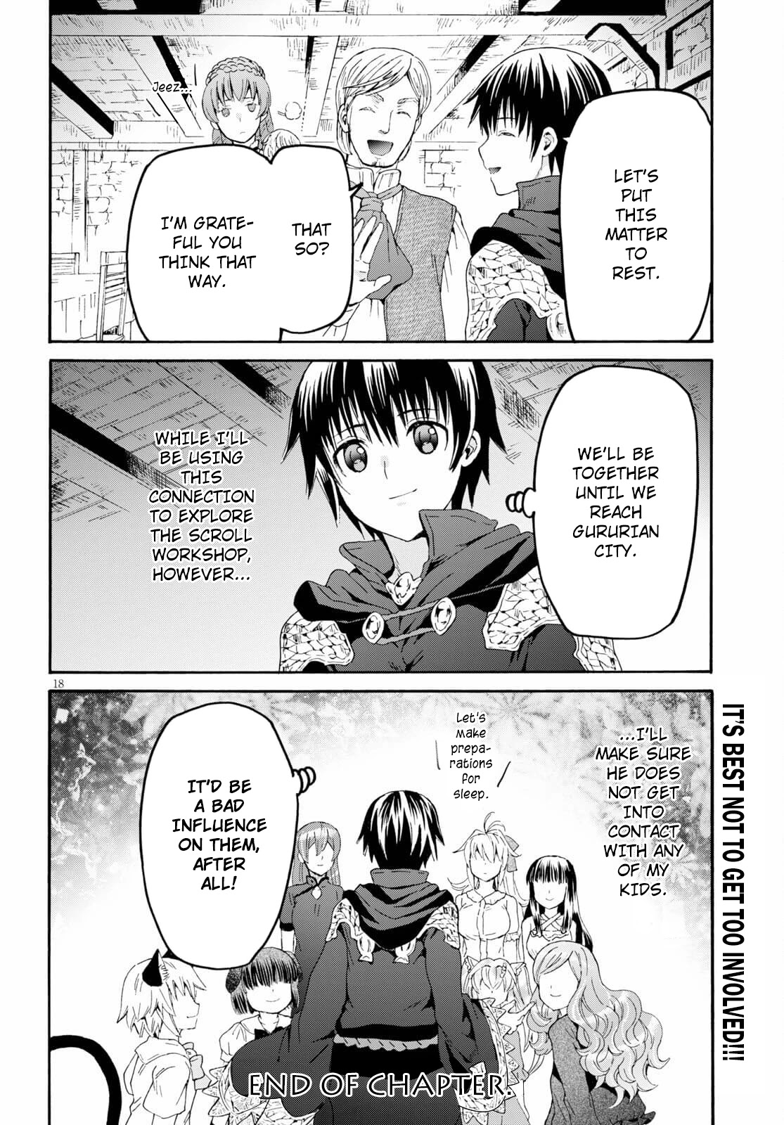 Death March kara Hajimaru Isekai Kyousoukyoku Chapter 79 page 17 - Chapter 79: The Toruma Household