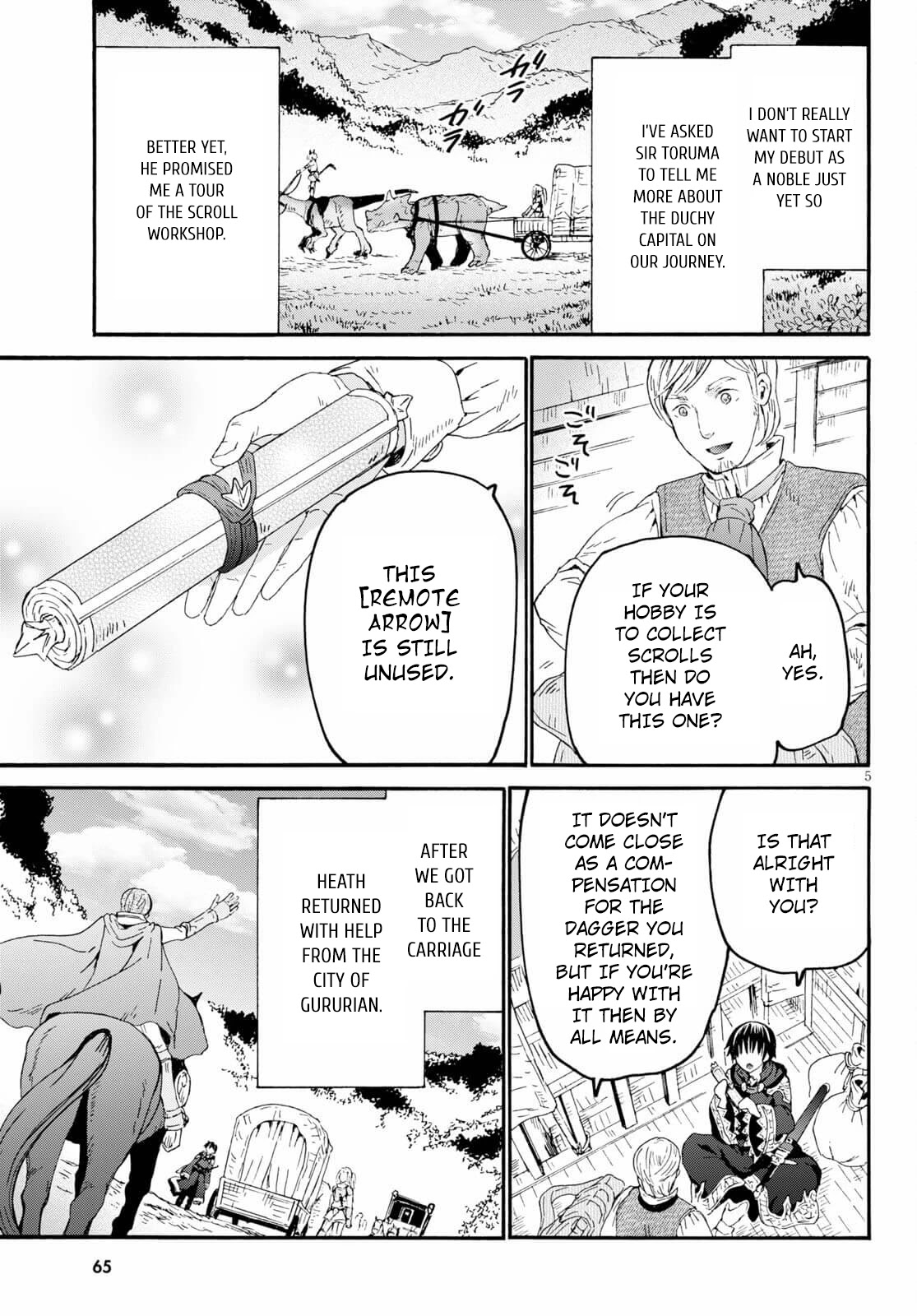 Death March kara Hajimaru Isekai Kyousoukyoku Chapter 79 page 5 - Chapter 79: The Toruma Household