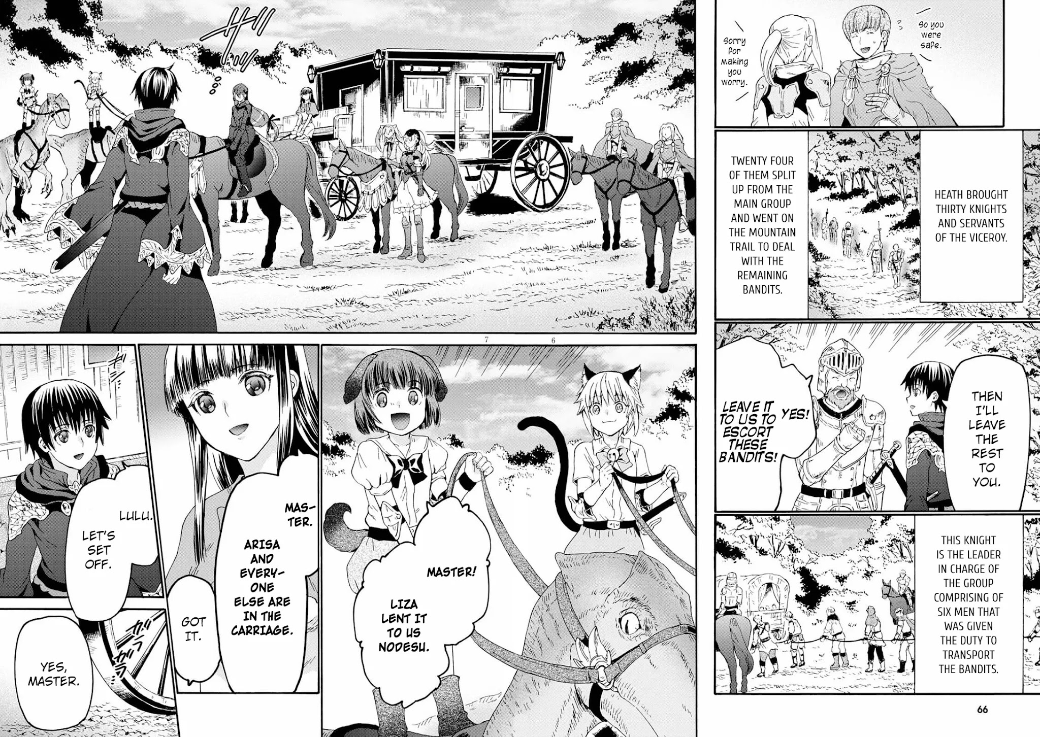Death March kara Hajimaru Isekai Kyousoukyoku Chapter 79 page 6 - Chapter 79: The Toruma Household