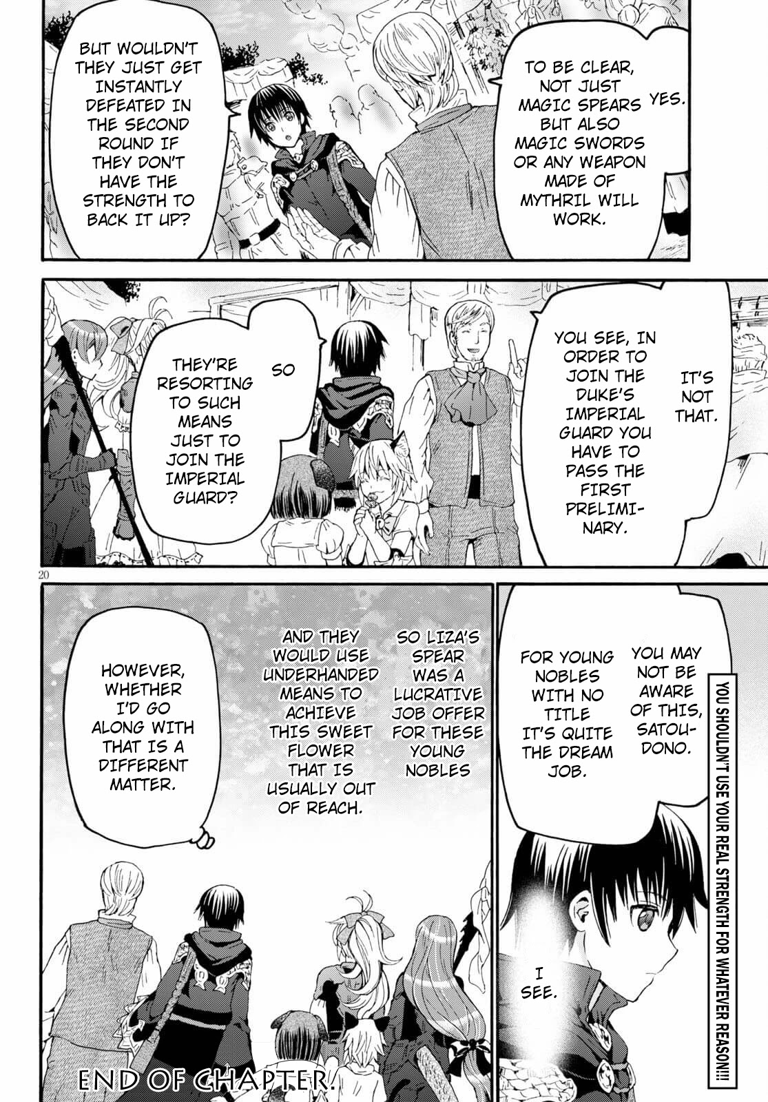 Death March kara Hajimaru Isekai Kyousoukyoku Chapter 80 page 20 - Chapter 80: Gururian City