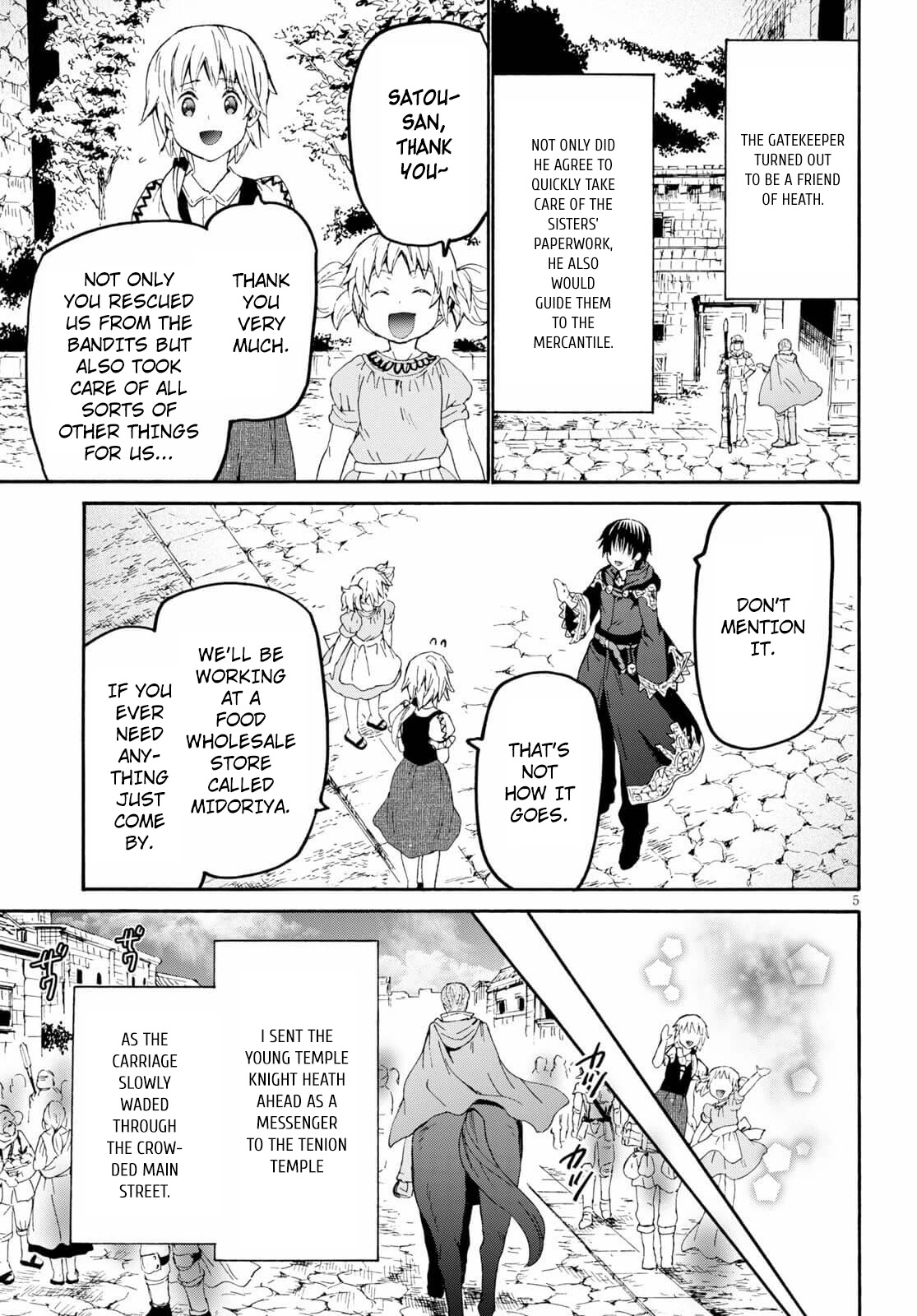 Death March kara Hajimaru Isekai Kyousoukyoku Chapter 80 page 6 - Chapter 80: Gururian City