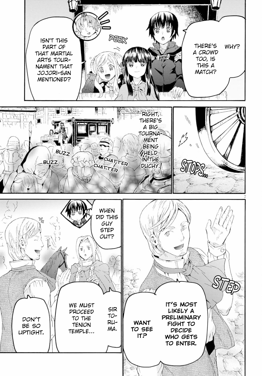Death March kara Hajimaru Isekai Kyousoukyoku Chapter 80 page 8 - Chapter 80: Gururian City