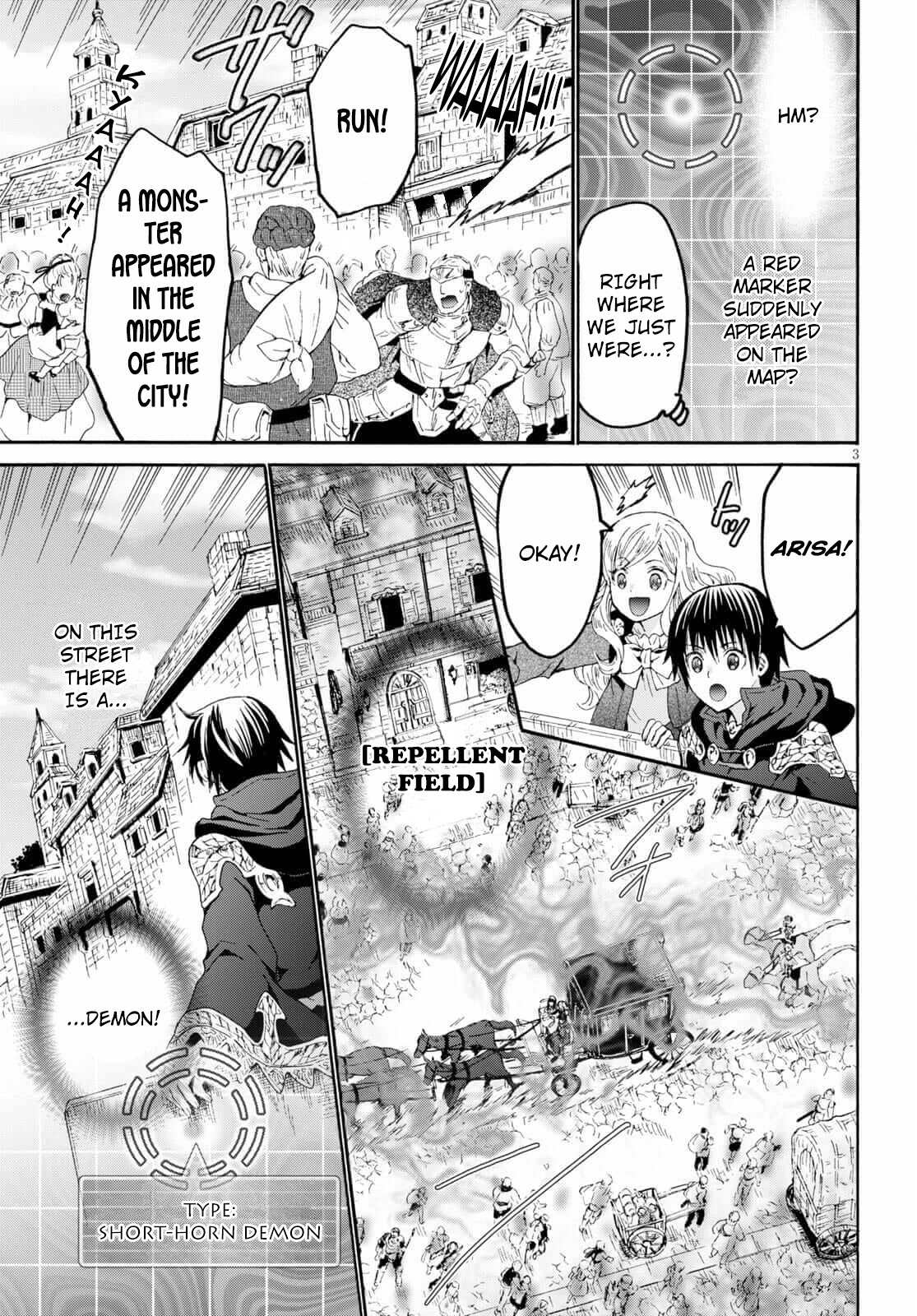 Death March kara Hajimaru Isekai Kyousoukyoku Chapter 81 page 3 - Chapter 81: The Uproar of the Gururian City