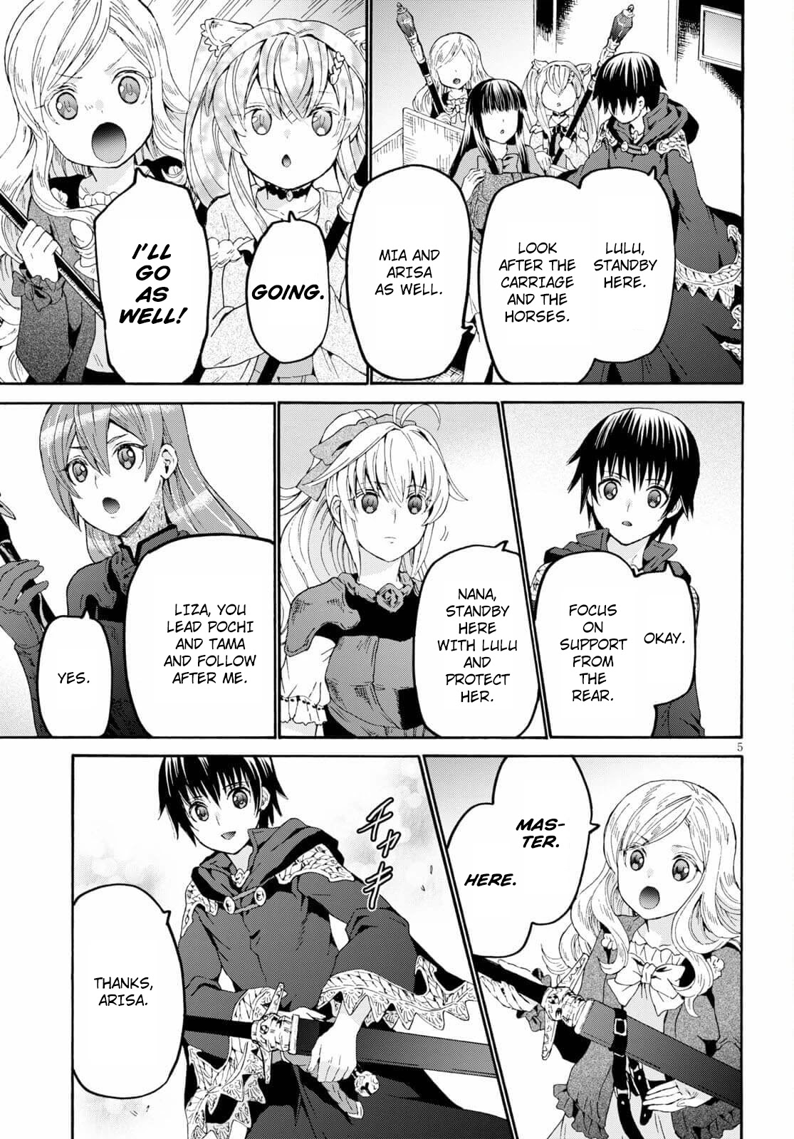 Death March kara Hajimaru Isekai Kyousoukyoku Chapter 81 page 5 - Chapter 81: The Uproar of the Gururian City