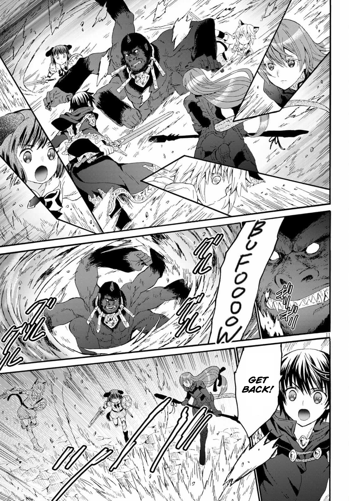Death March kara Hajimaru Isekai Kyousoukyoku Chapter 82 page 11 - Chapter 82: Short-horned Demon