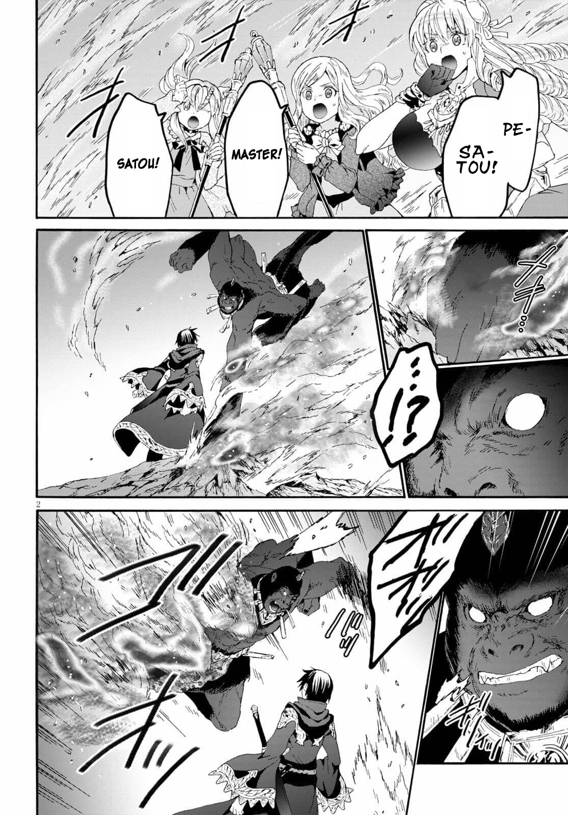 Death March kara Hajimaru Isekai Kyousoukyoku Chapter 82 page 2 - Chapter 82: Short-horned Demon