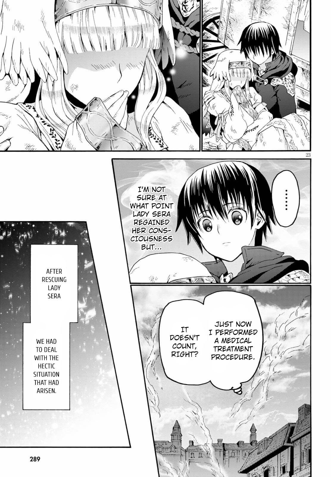 Death March kara Hajimaru Isekai Kyousoukyoku Chapter 82 page 20 - Chapter 82: Short-horned Demon