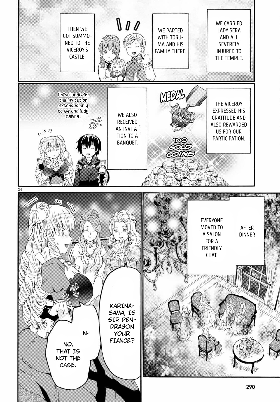 Death March kara Hajimaru Isekai Kyousoukyoku Chapter 82 page 21 - Chapter 82: Short-horned Demon