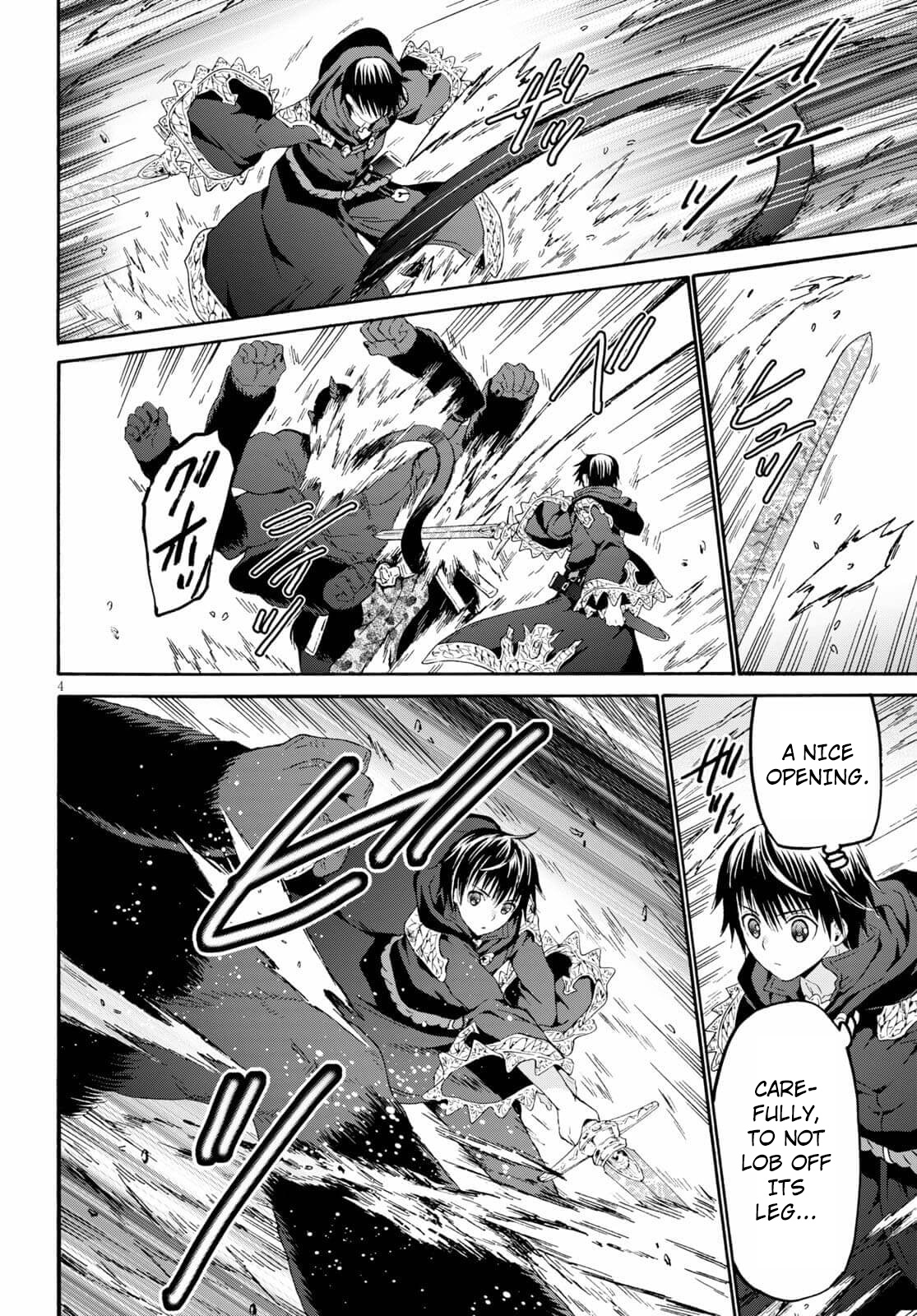 Death March kara Hajimaru Isekai Kyousoukyoku Chapter 82 page 4 - Chapter 82: Short-horned Demon