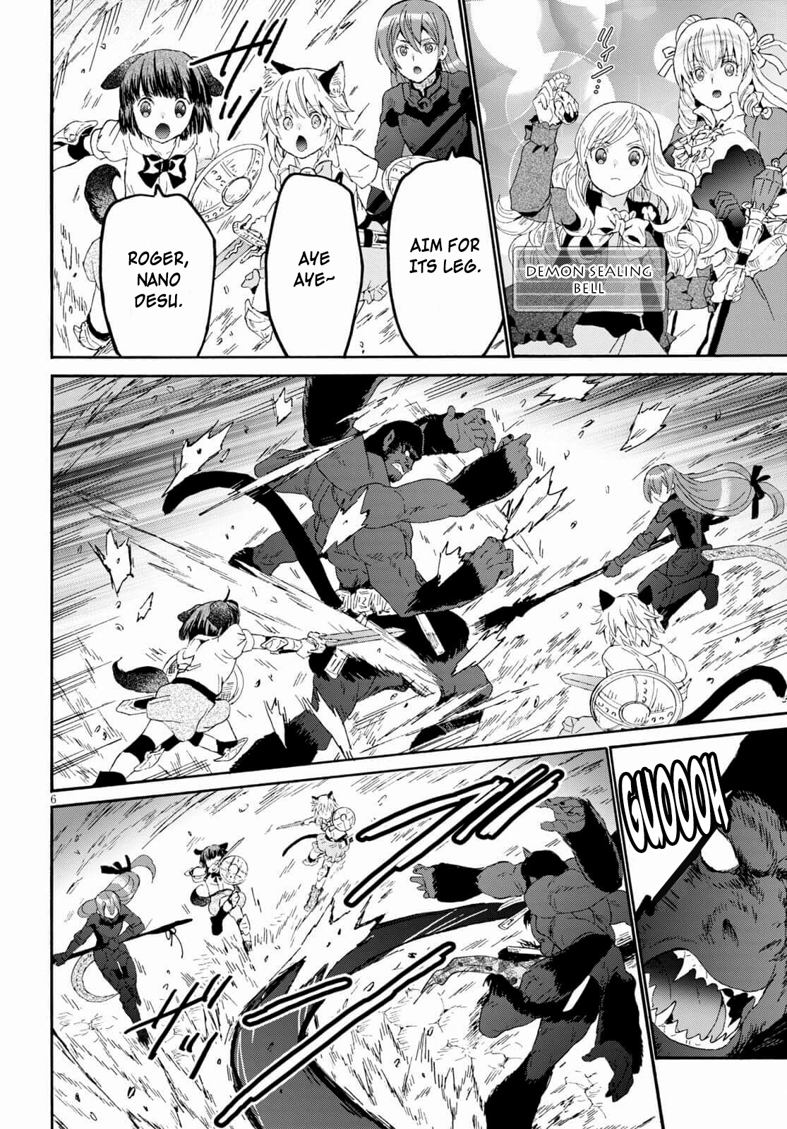 Death March kara Hajimaru Isekai Kyousoukyoku Chapter 82 page 6 - Chapter 82: Short-horned Demon