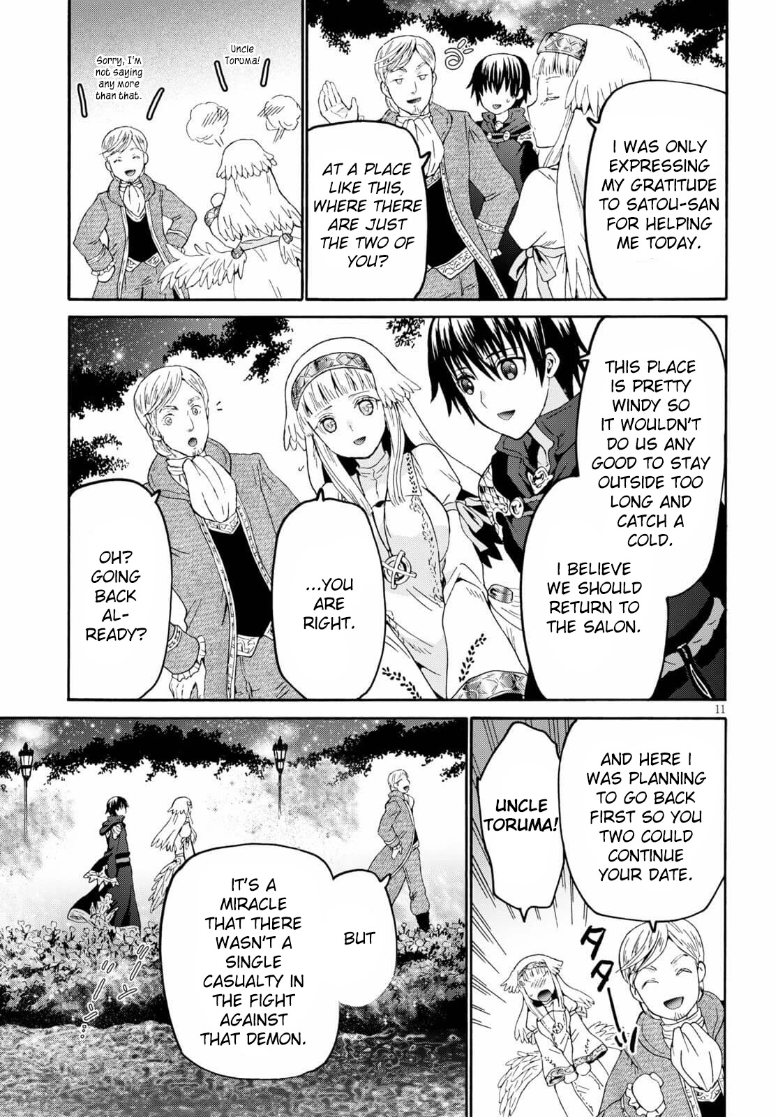 Death March kara Hajimaru Isekai Kyousoukyoku Chapter 83 page 9 - Chapter 83: Sera's Secret