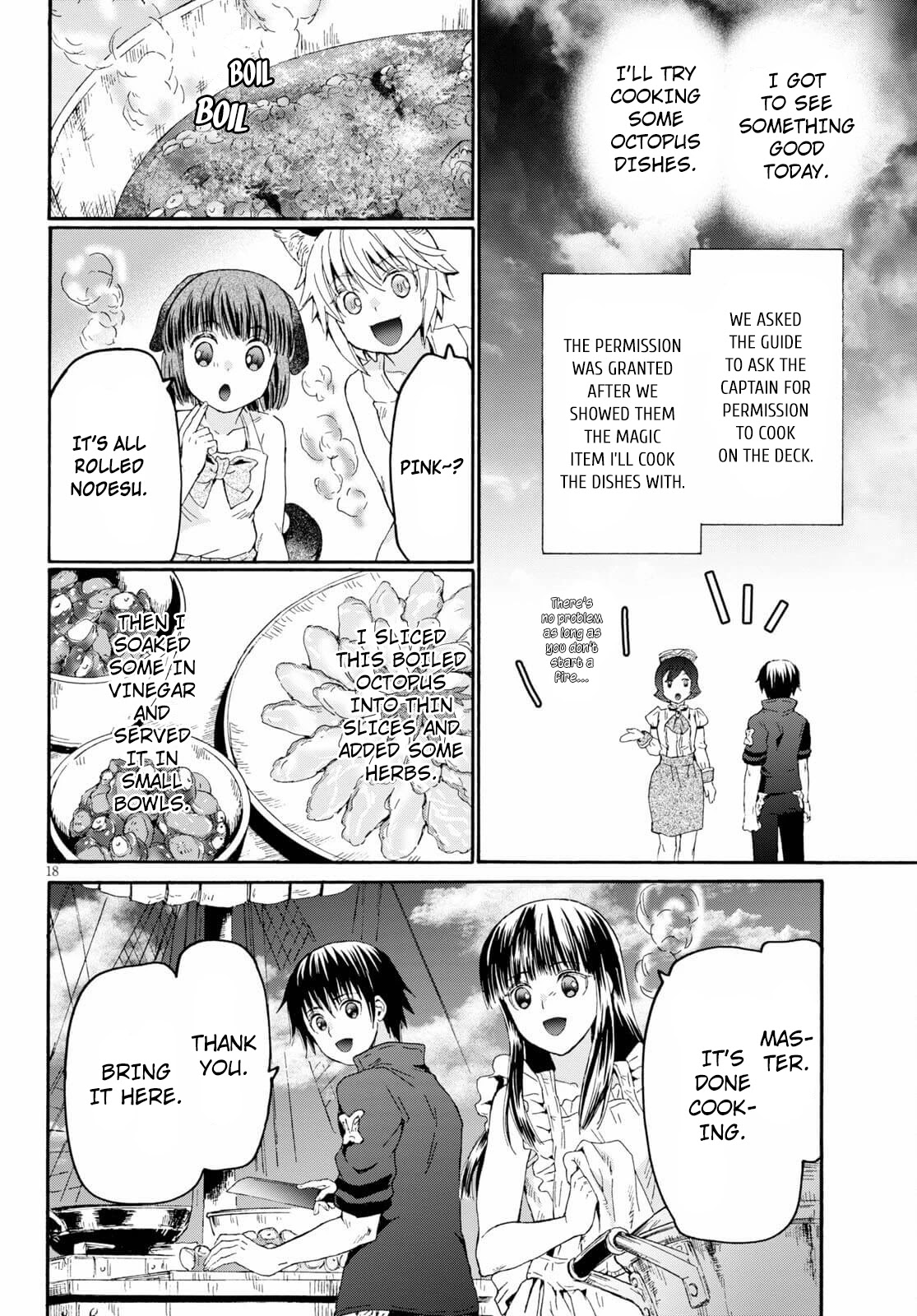 Death March kara Hajimaru Isekai Kyousoukyoku Chapter 84 page 17 - Chapter 84: The Travel Across The Large River