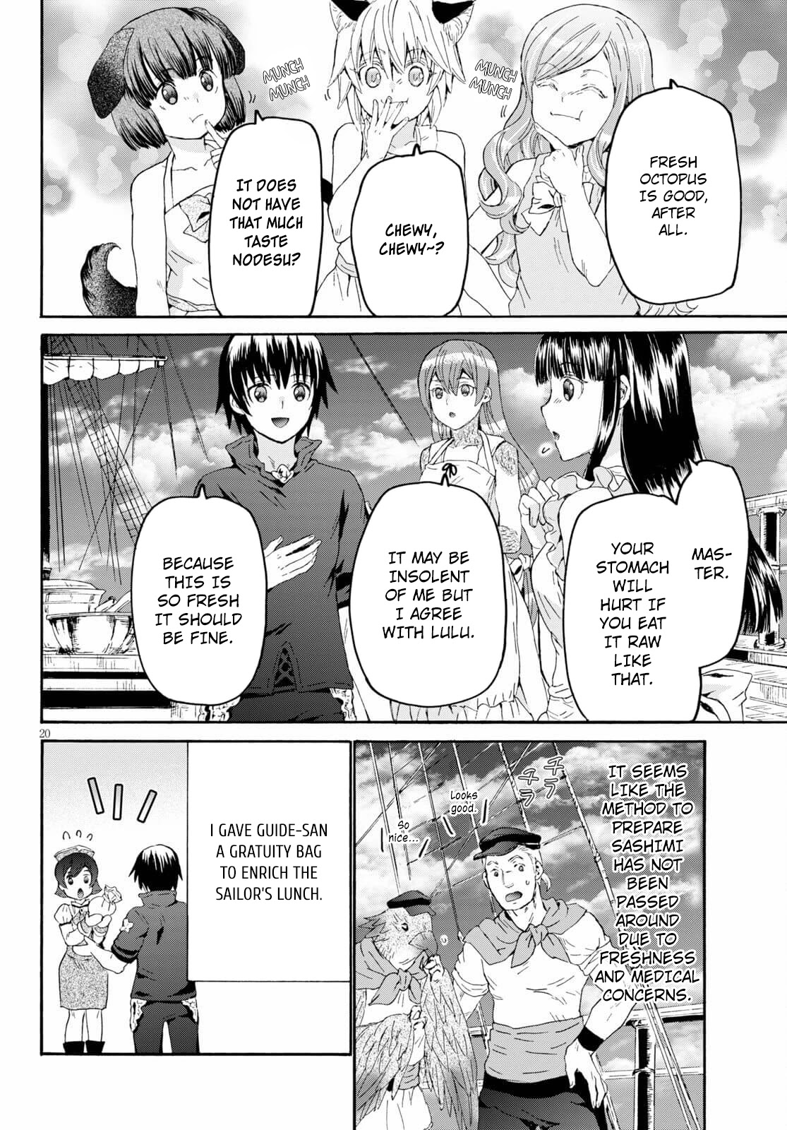 Death March kara Hajimaru Isekai Kyousoukyoku Chapter 84 page 19 - Chapter 84: The Travel Across The Large River