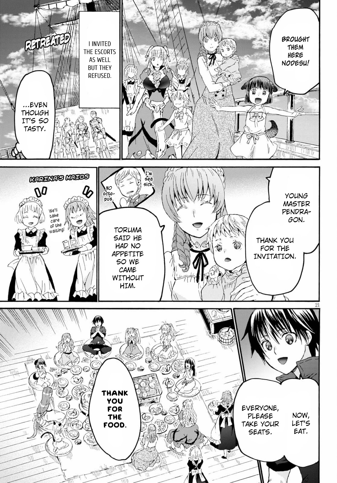 Death March kara Hajimaru Isekai Kyousoukyoku Chapter 84 page 20 - Chapter 84: The Travel Across The Large River