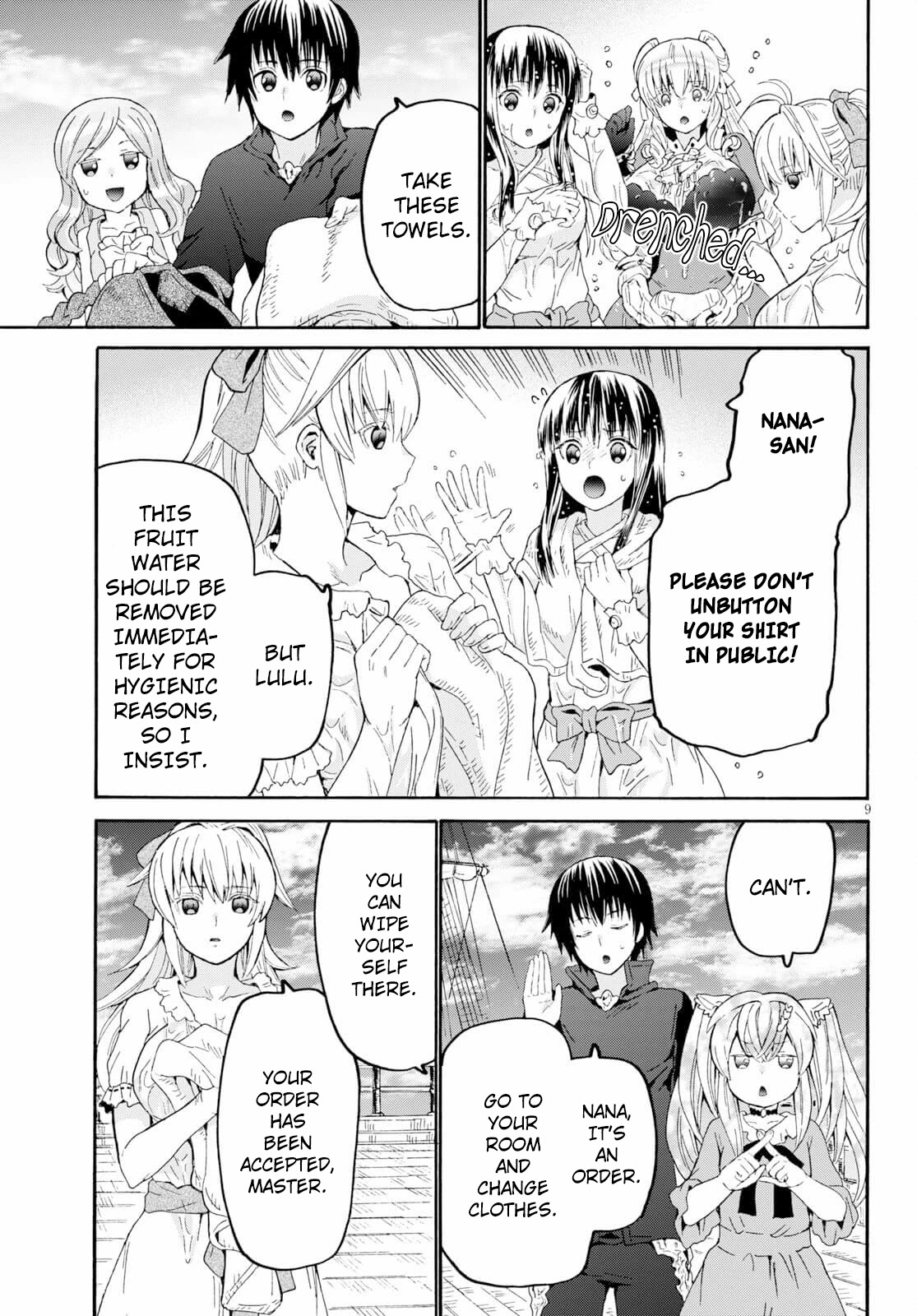 Death March kara Hajimaru Isekai Kyousoukyoku Chapter 84 page 9 - Chapter 84: The Travel Across The Large River