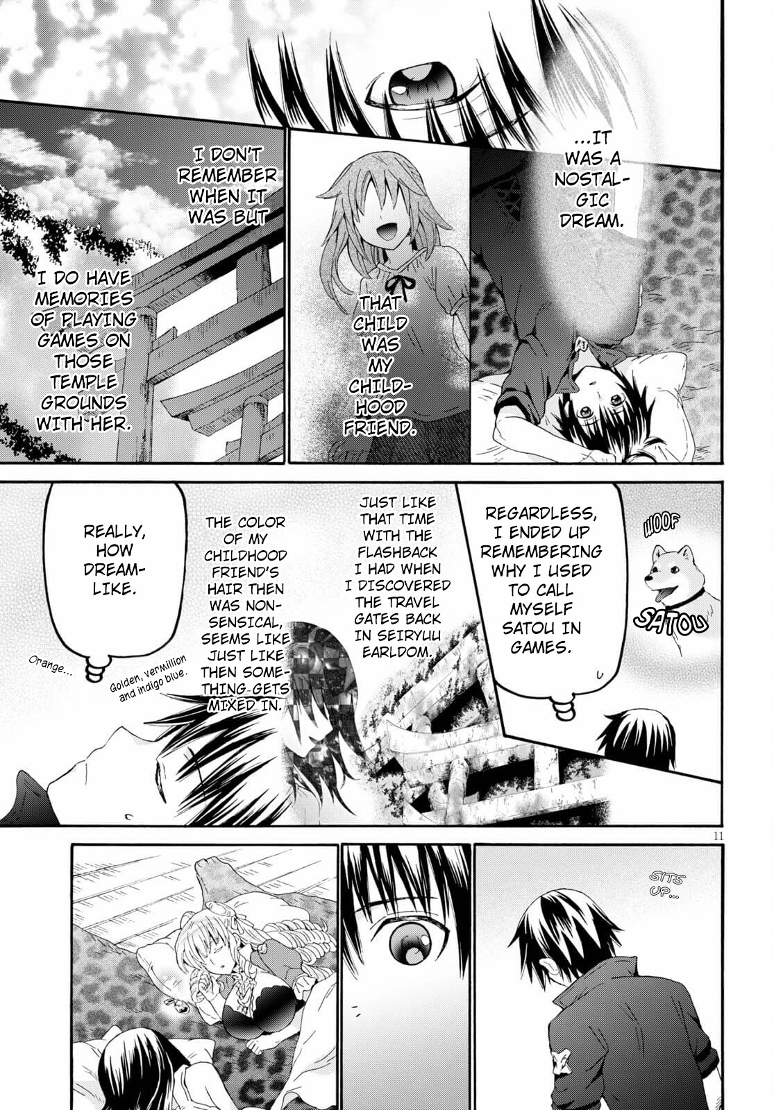 Death March kara Hajimaru Isekai Kyousoukyoku Chapter 85 page 10 - Chapter 85: A Nap-time Dream