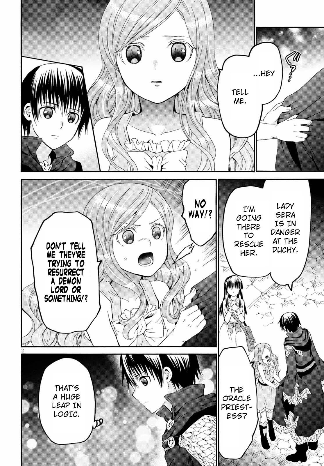Death March kara Hajimaru Isekai Kyousoukyoku Chapter 86 page 2 - Chapter 86: Arisa's Nightmare