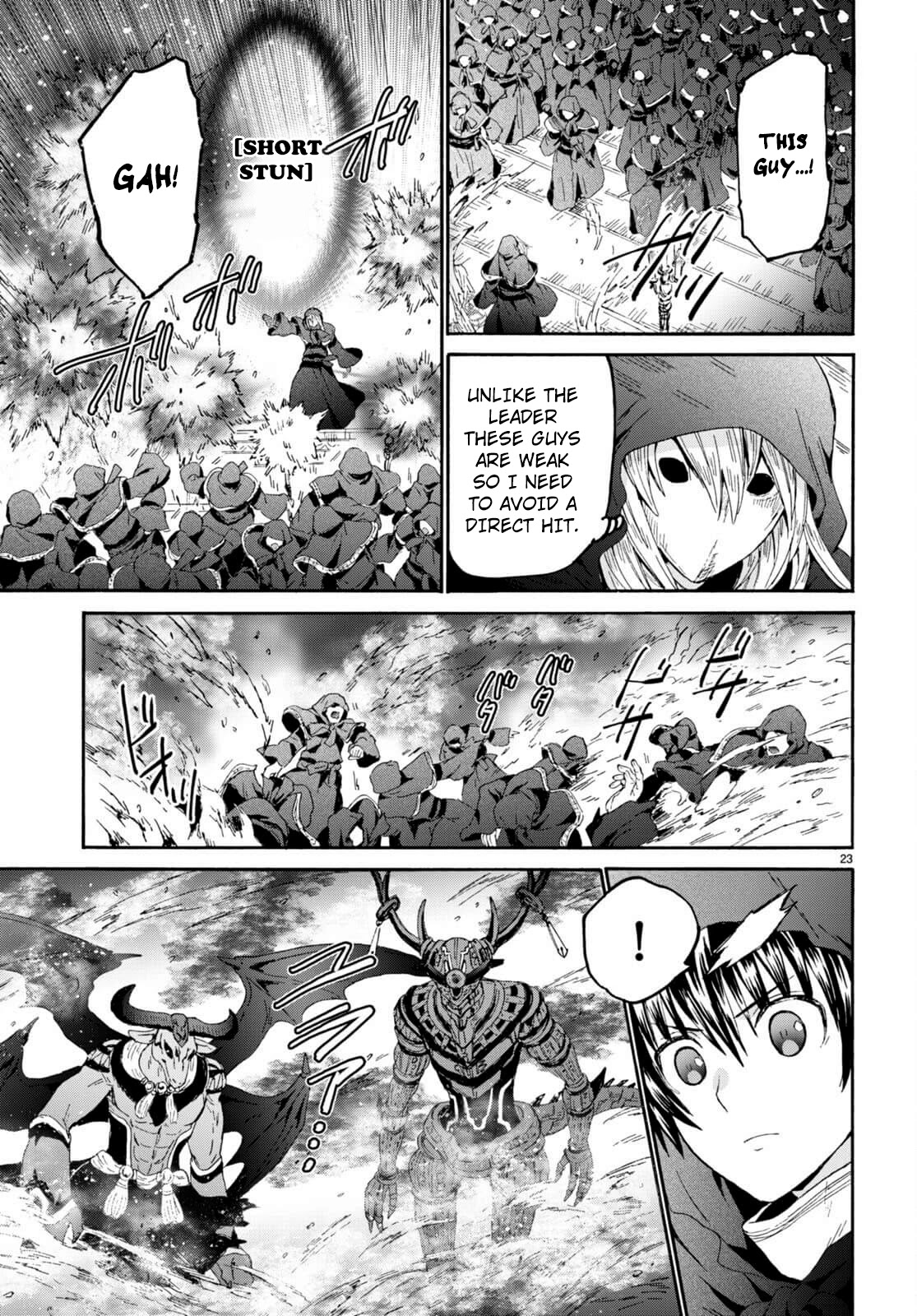 Death March kara Hajimaru Isekai Kyousoukyoku Chapter 87 page 23 - Chapter 87: The Wild Boar Lord's Labyrinth