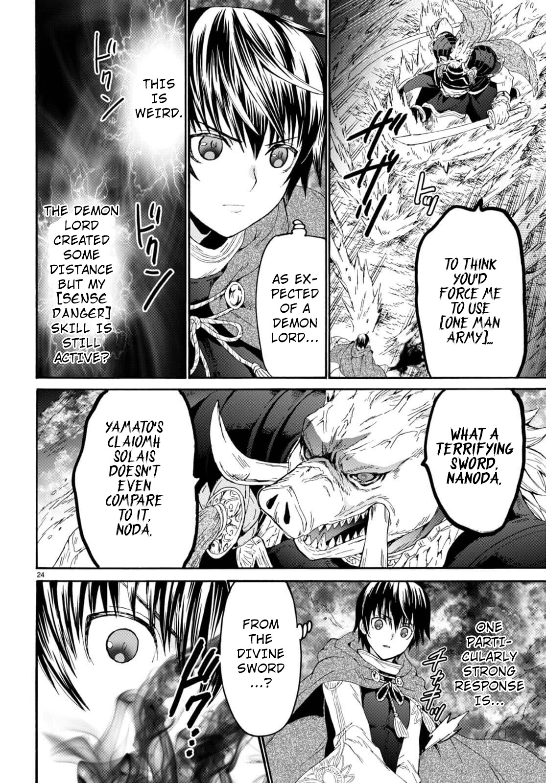 Death March kara Hajimaru Isekai Kyousoukyoku Chapter 89 page 20 - Chapter 89: The Night Nobody Knew About