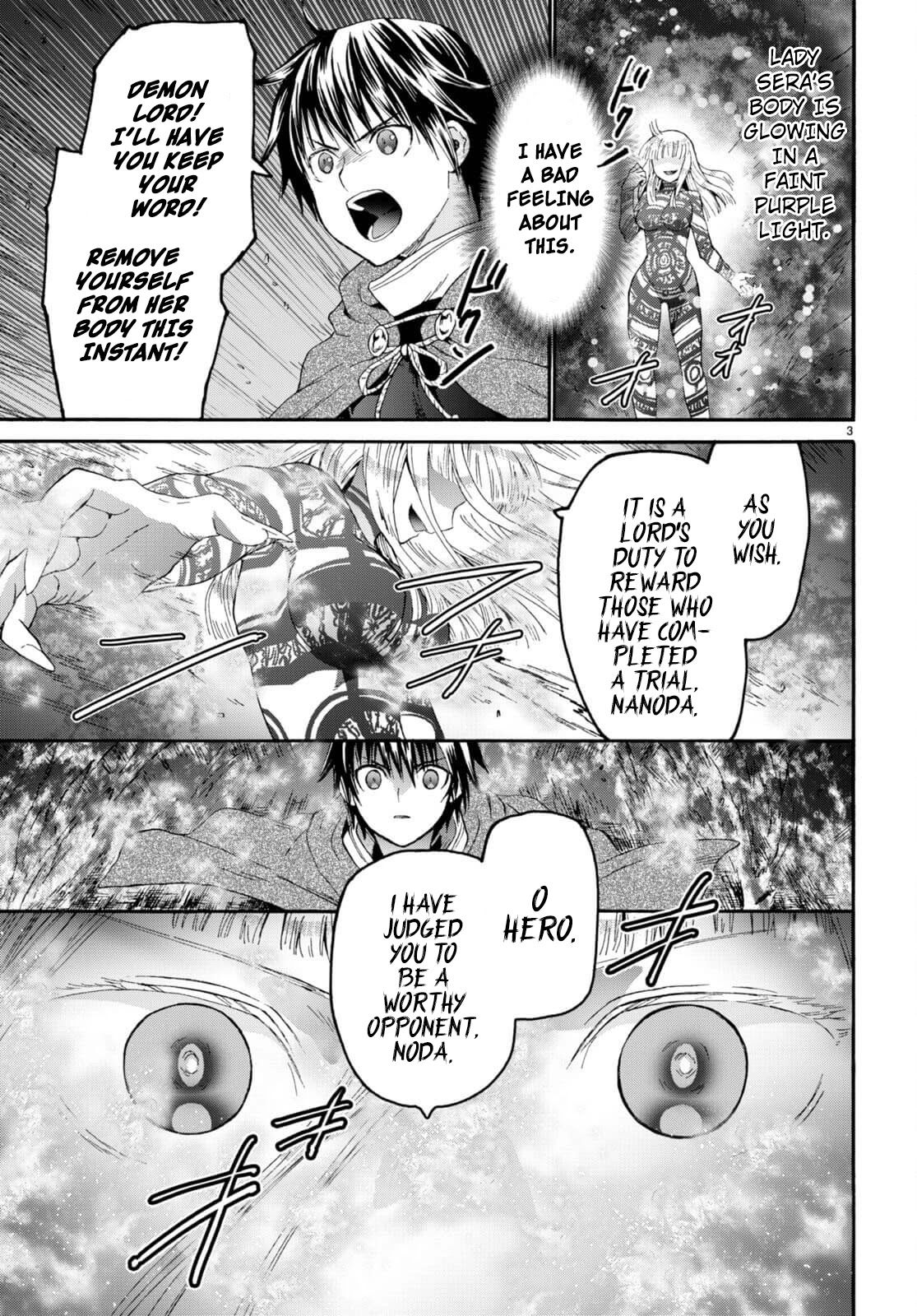 Death March kara Hajimaru Isekai Kyousoukyoku Chapter 89 page 3 - Chapter 89: The Night Nobody Knew About