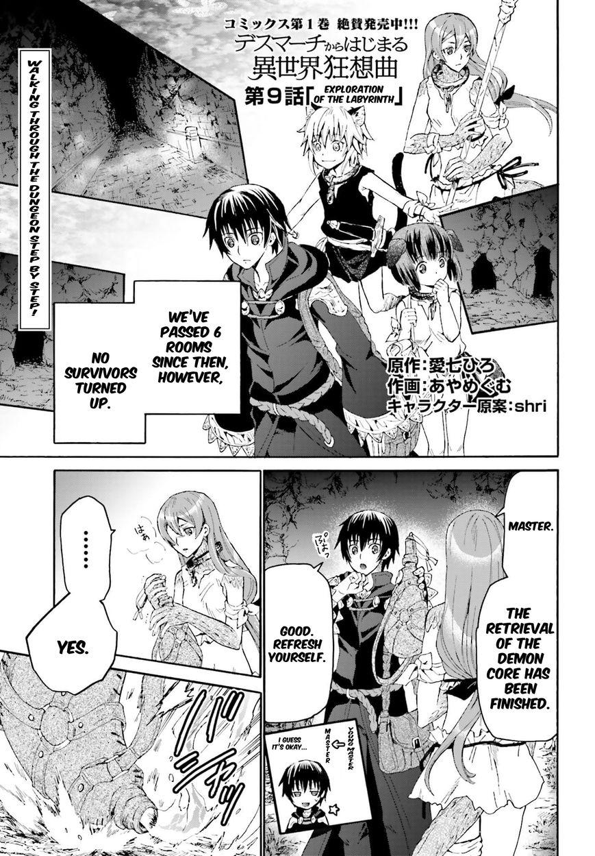 Death March kara Hajimaru Isekai Kyousoukyoku Chapter 9 page 1 - Chapter 9 : Exploration of the Labyrinth