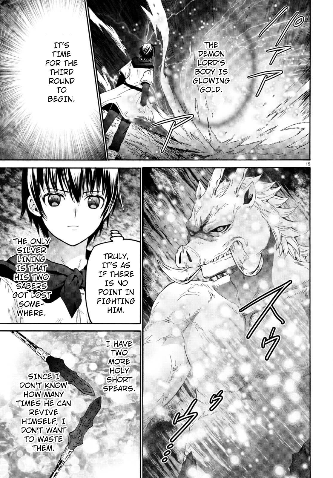 Death March kara Hajimaru Isekai Kyousoukyoku Chapter 91 page 14 - Chapter 91: Nameless Hero