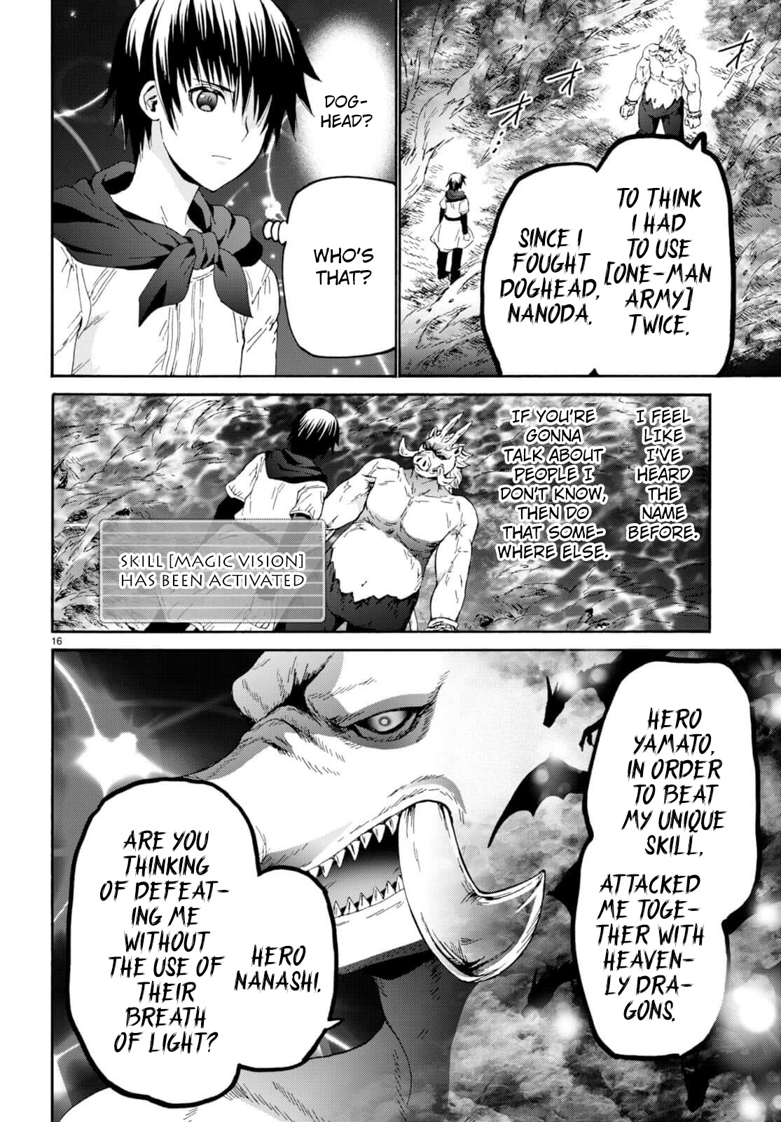 Death March kara Hajimaru Isekai Kyousoukyoku Chapter 91 page 15 - Chapter 91: Nameless Hero