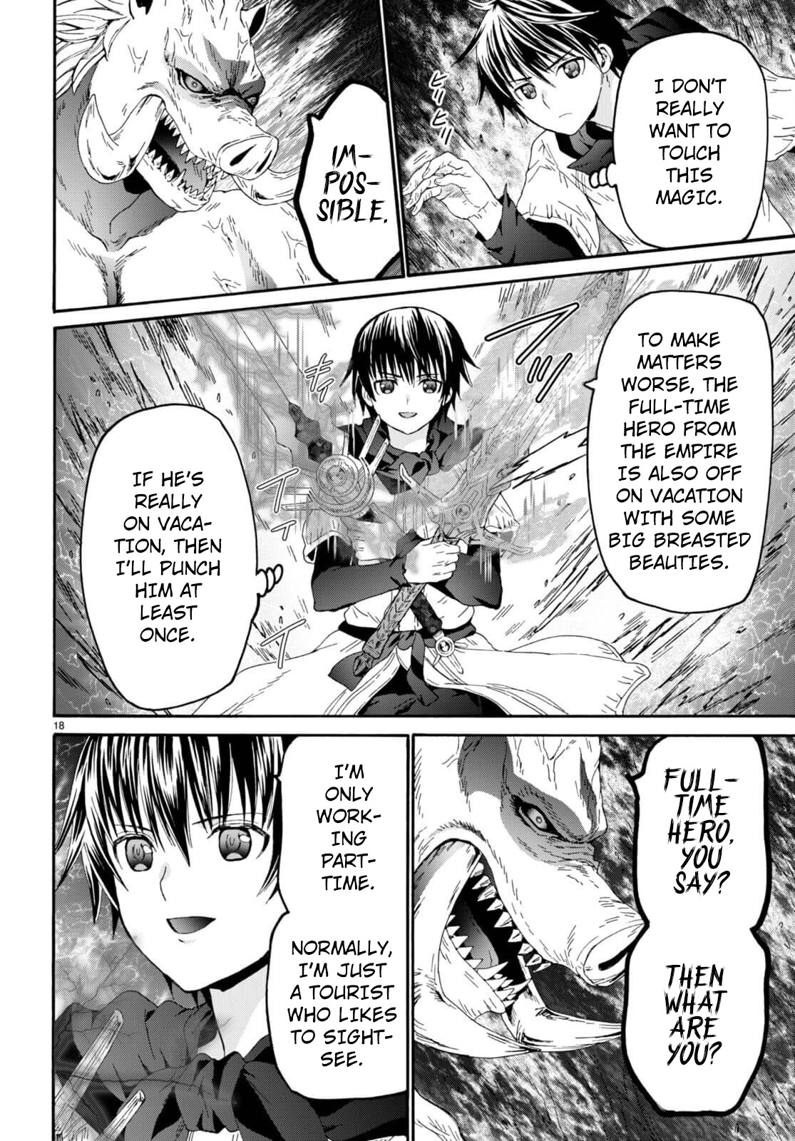 Death March kara Hajimaru Isekai Kyousoukyoku Chapter 91 page 17 - Chapter 91: Nameless Hero