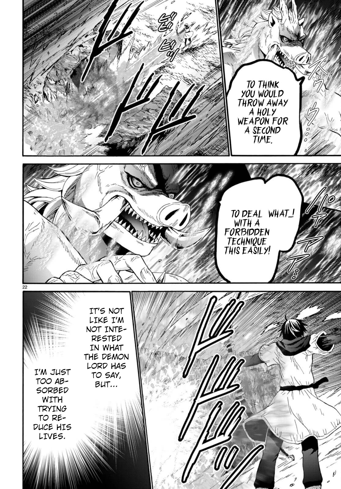 Death March kara Hajimaru Isekai Kyousoukyoku Chapter 91 page 21 - Chapter 91: Nameless Hero