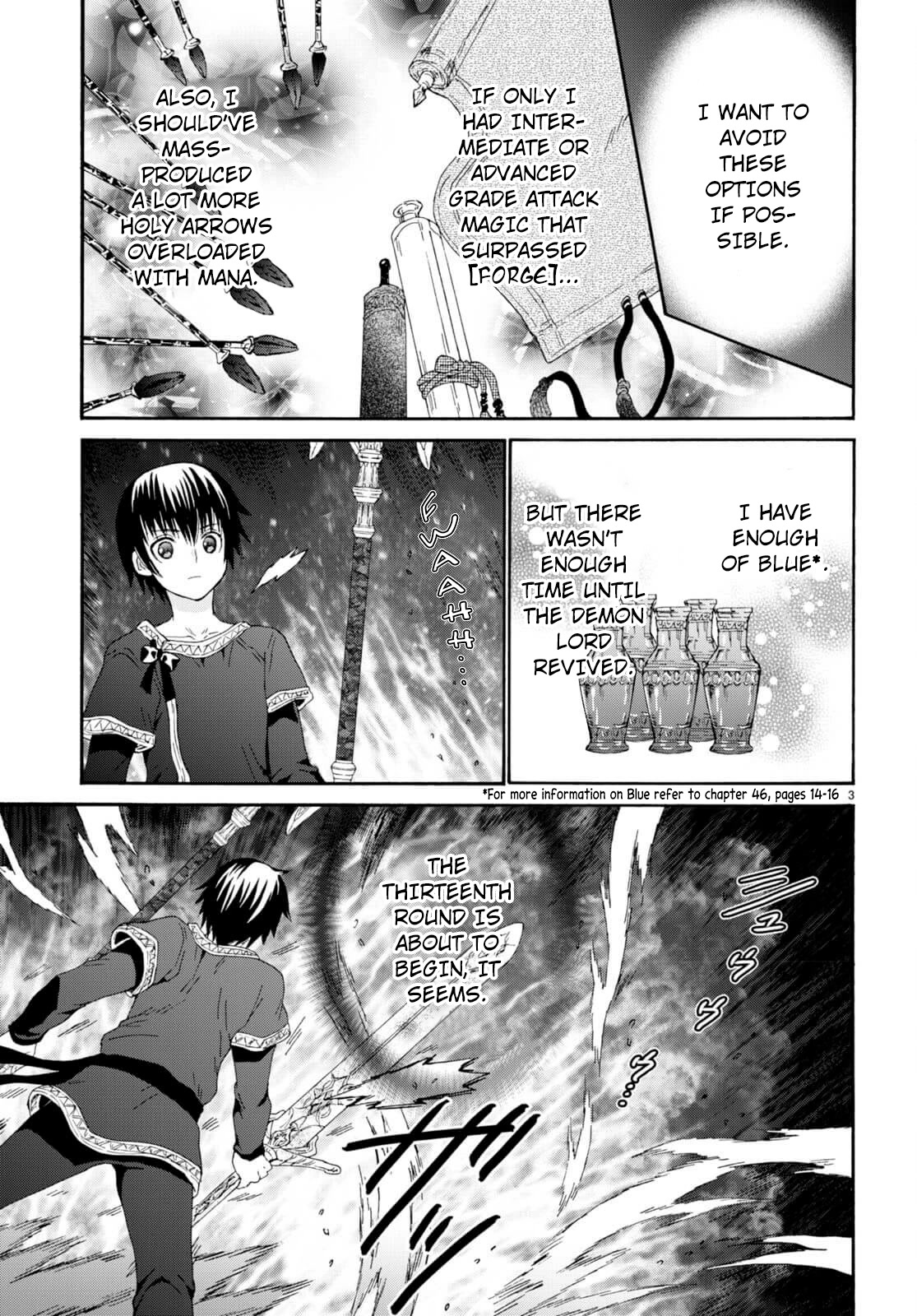 Death March kara Hajimaru Isekai Kyousoukyoku Chapter 92 page 3 - Chapter 92: Lucky Item