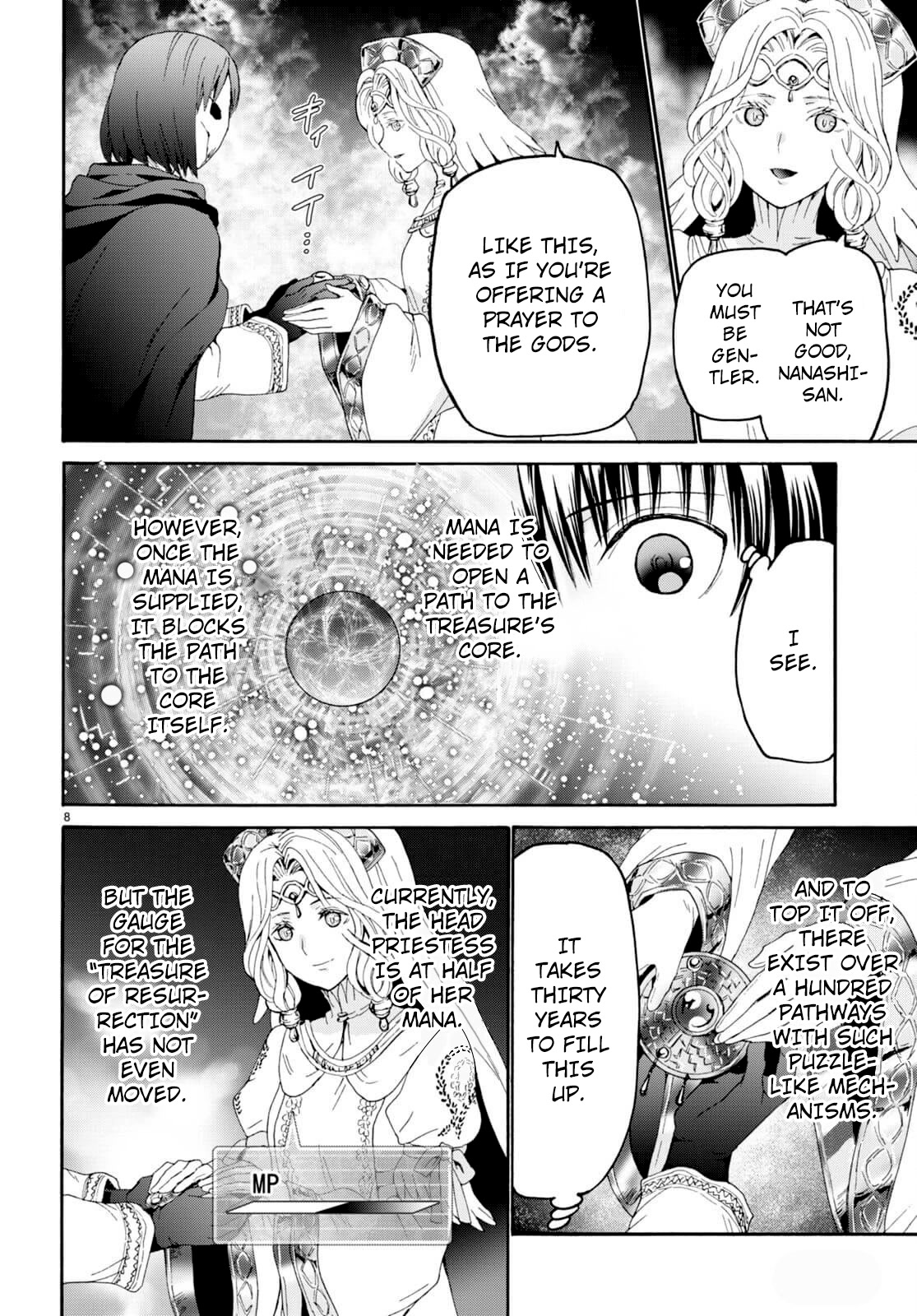 Death March kara Hajimaru Isekai Kyousoukyoku Chapter 94 page 8 - Chapter 94: The Price of a Miracle