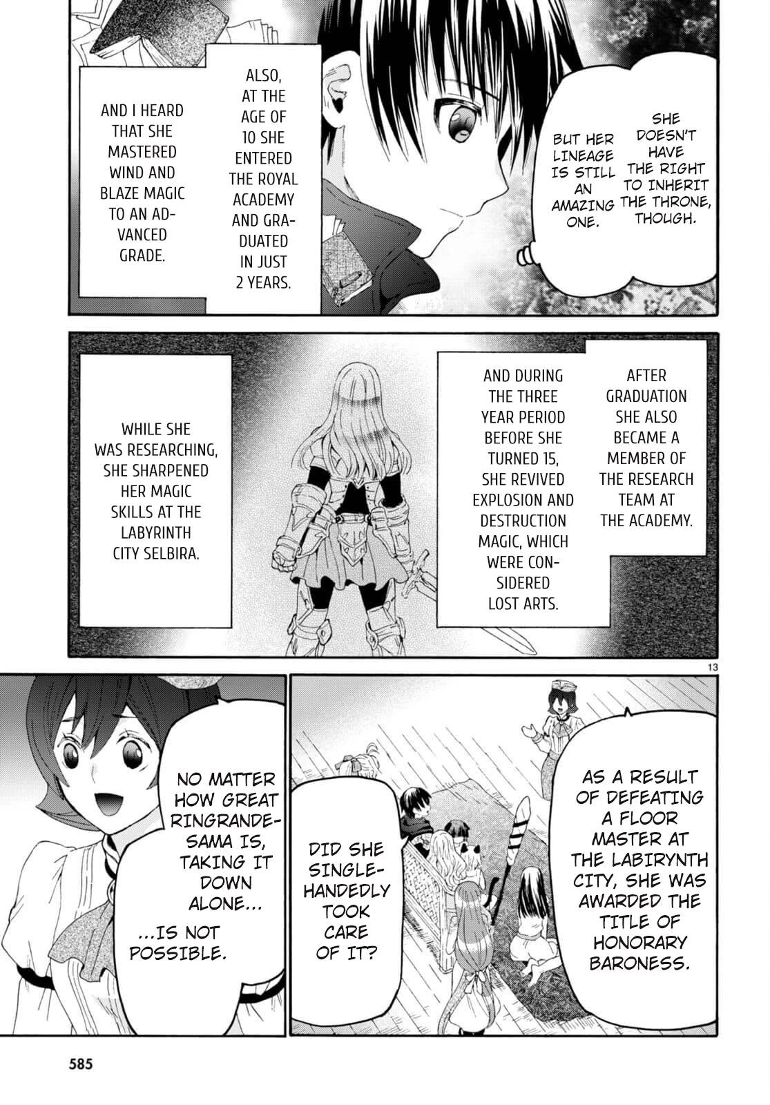 Death March kara Hajimaru Isekai Kyousoukyoku Chapter 95 page 12 - Chapter 95: Ringrande