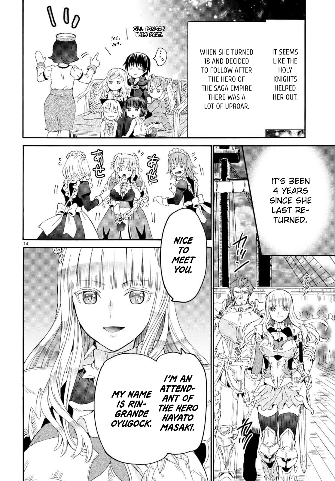 Death March kara Hajimaru Isekai Kyousoukyoku Chapter 95 page 13 - Chapter 95: Ringrande