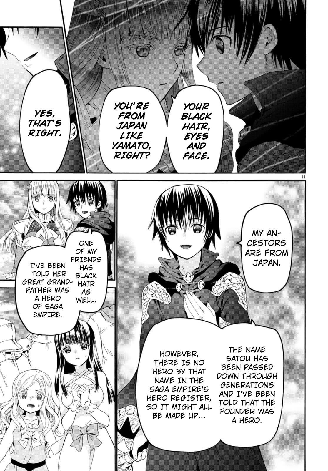 Death March kara Hajimaru Isekai Kyousoukyoku Chapter 96 page 11 - Chapter 96: Arrival At The Duchy