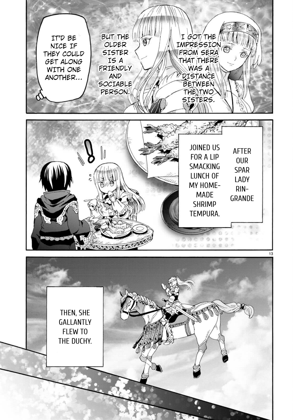 Death March kara Hajimaru Isekai Kyousoukyoku Chapter 96 page 13 - Chapter 96: Arrival At The Duchy