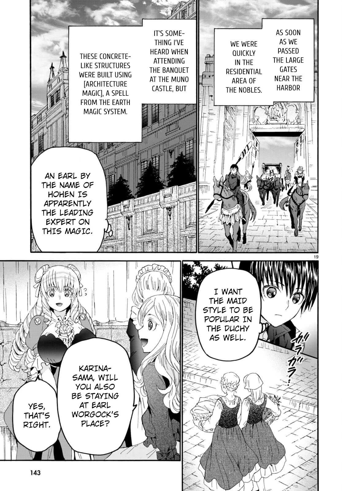 Death March kara Hajimaru Isekai Kyousoukyoku Chapter 96 page 19 - Chapter 96: Arrival At The Duchy