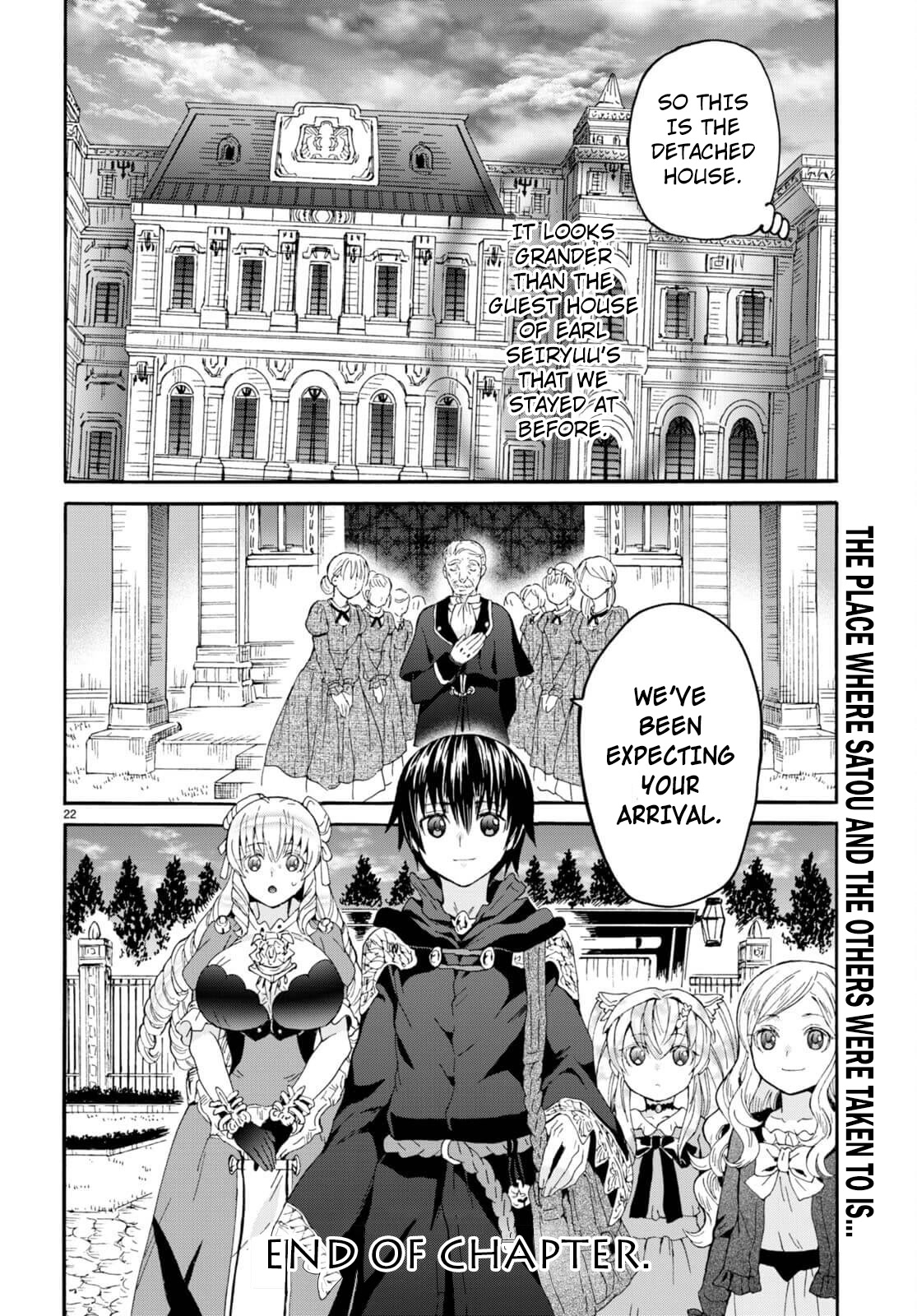 Death March kara Hajimaru Isekai Kyousoukyoku Chapter 96 page 21 - Chapter 96: Arrival At The Duchy