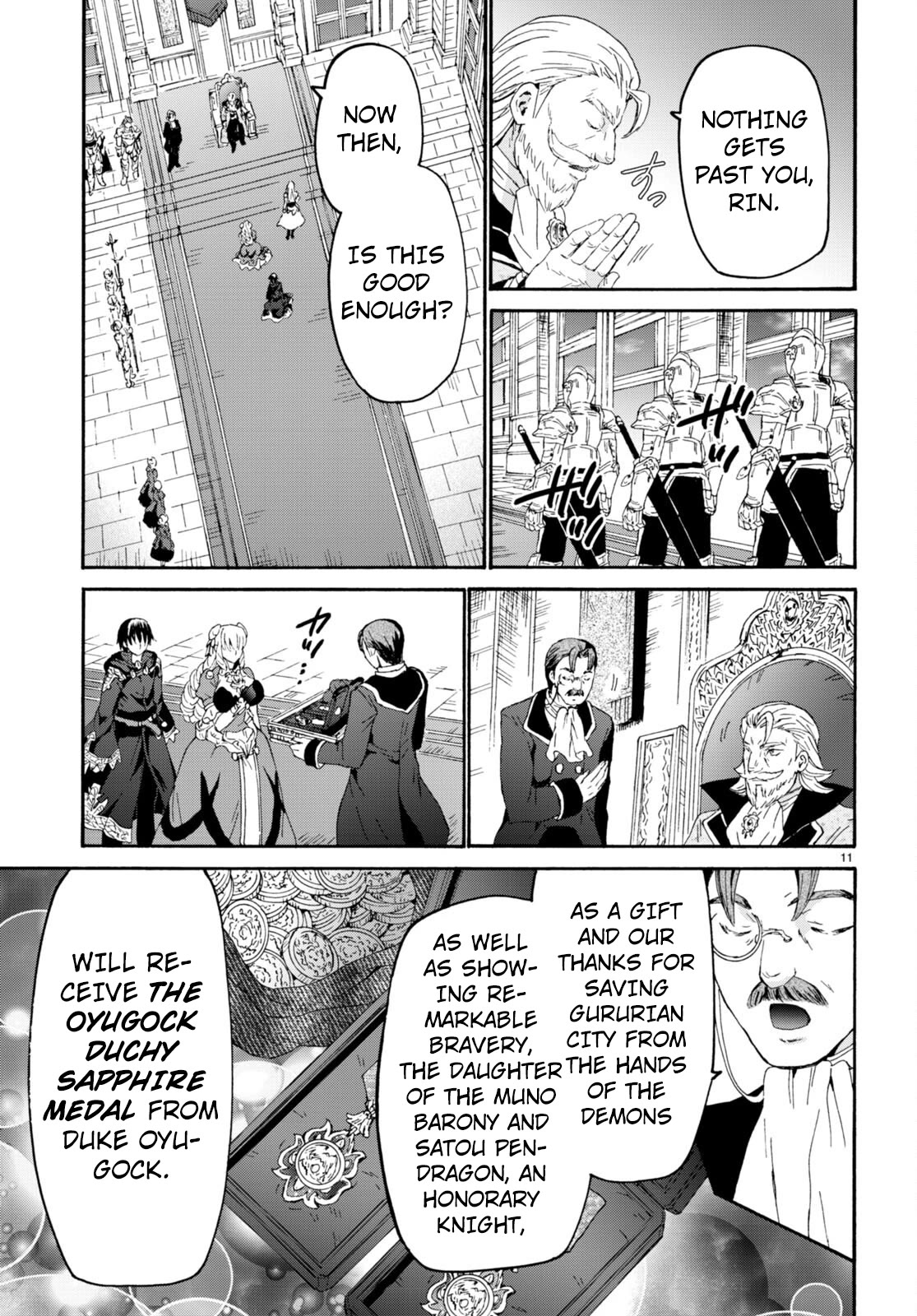 Death March kara Hajimaru Isekai Kyousoukyoku Chapter 97 page 10 - Chapter 97: Oyugock Castle