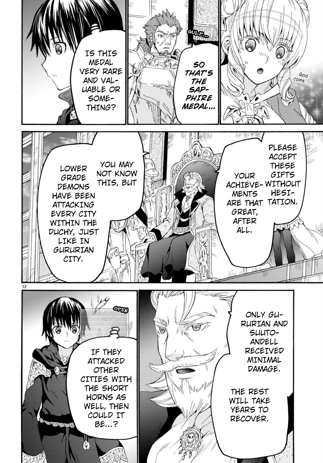 Death March kara Hajimaru Isekai Kyousoukyoku Chapter 97 page 11 - Chapter 97: Oyugock Castle