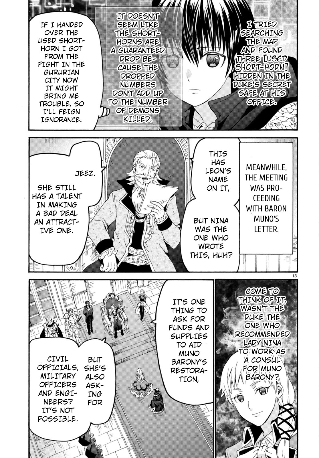Death March kara Hajimaru Isekai Kyousoukyoku Chapter 97 page 12 - Chapter 97: Oyugock Castle