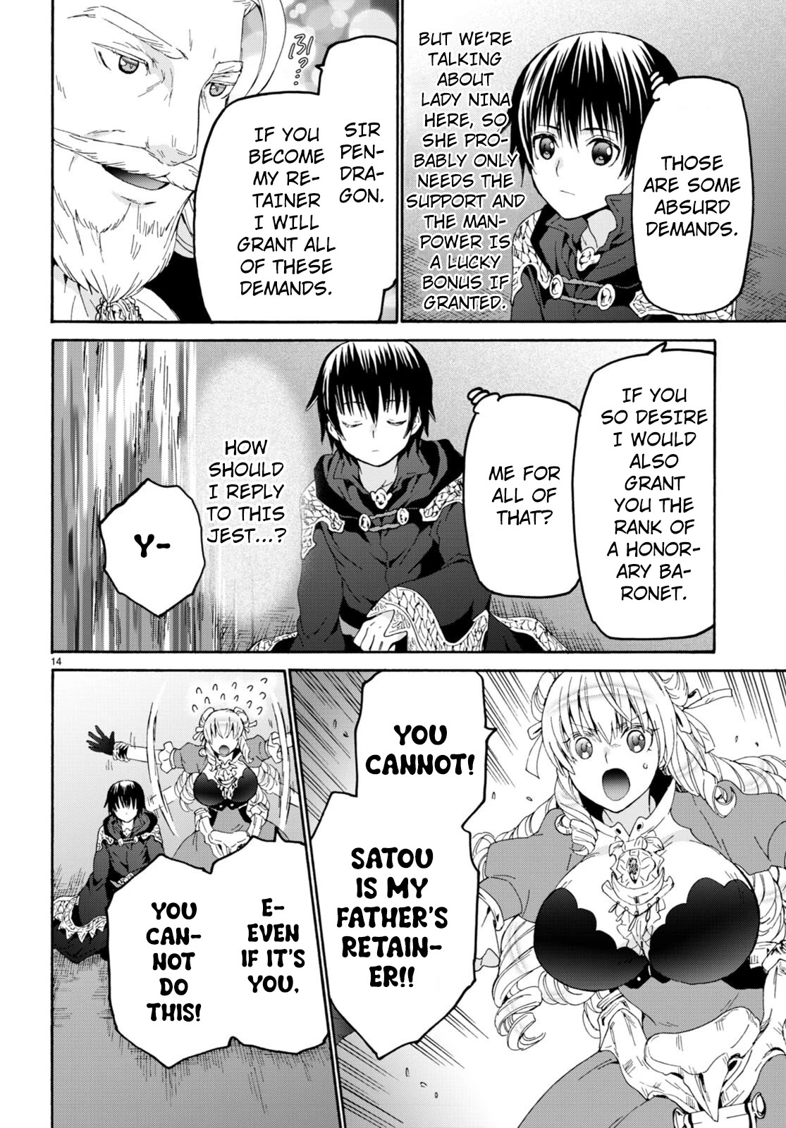 Death March kara Hajimaru Isekai Kyousoukyoku Chapter 97 page 13 - Chapter 97: Oyugock Castle