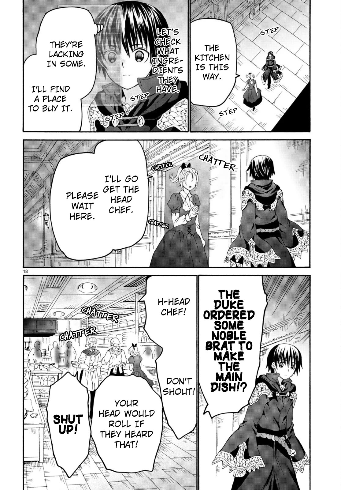 Death March kara Hajimaru Isekai Kyousoukyoku Chapter 97 page 17 - Chapter 97: Oyugock Castle