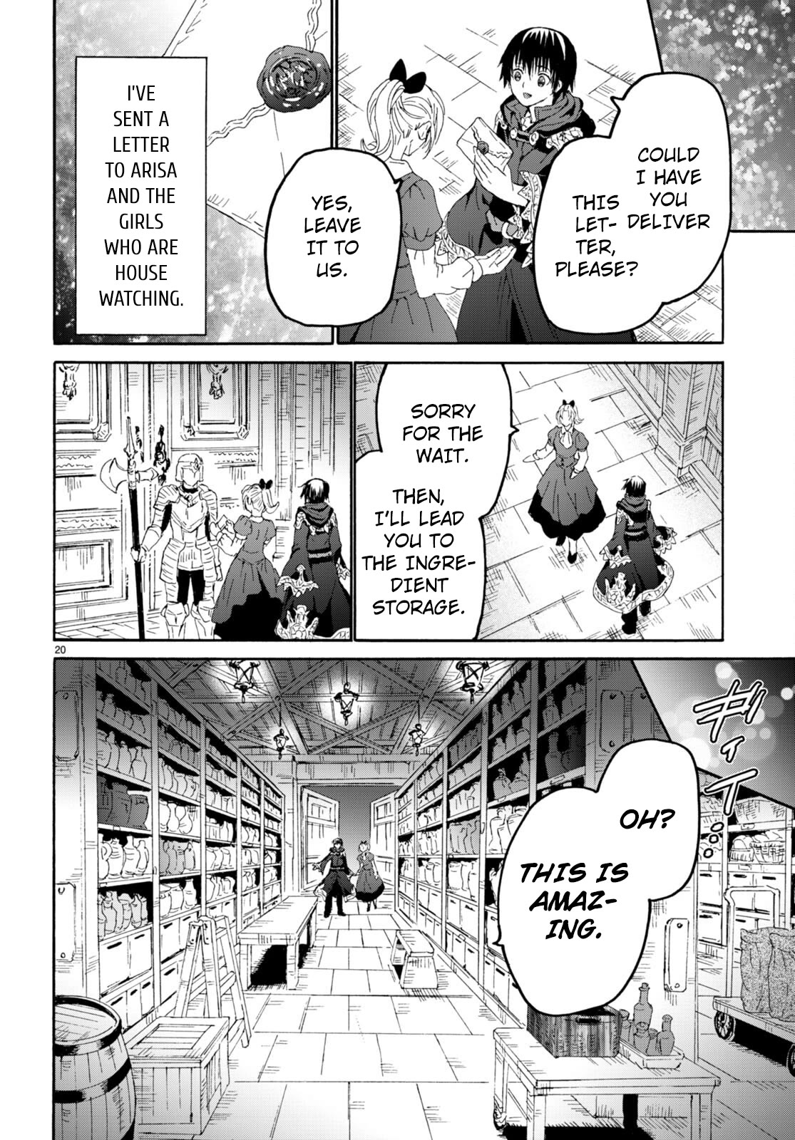 Death March kara Hajimaru Isekai Kyousoukyoku Chapter 97 page 19 - Chapter 97: Oyugock Castle