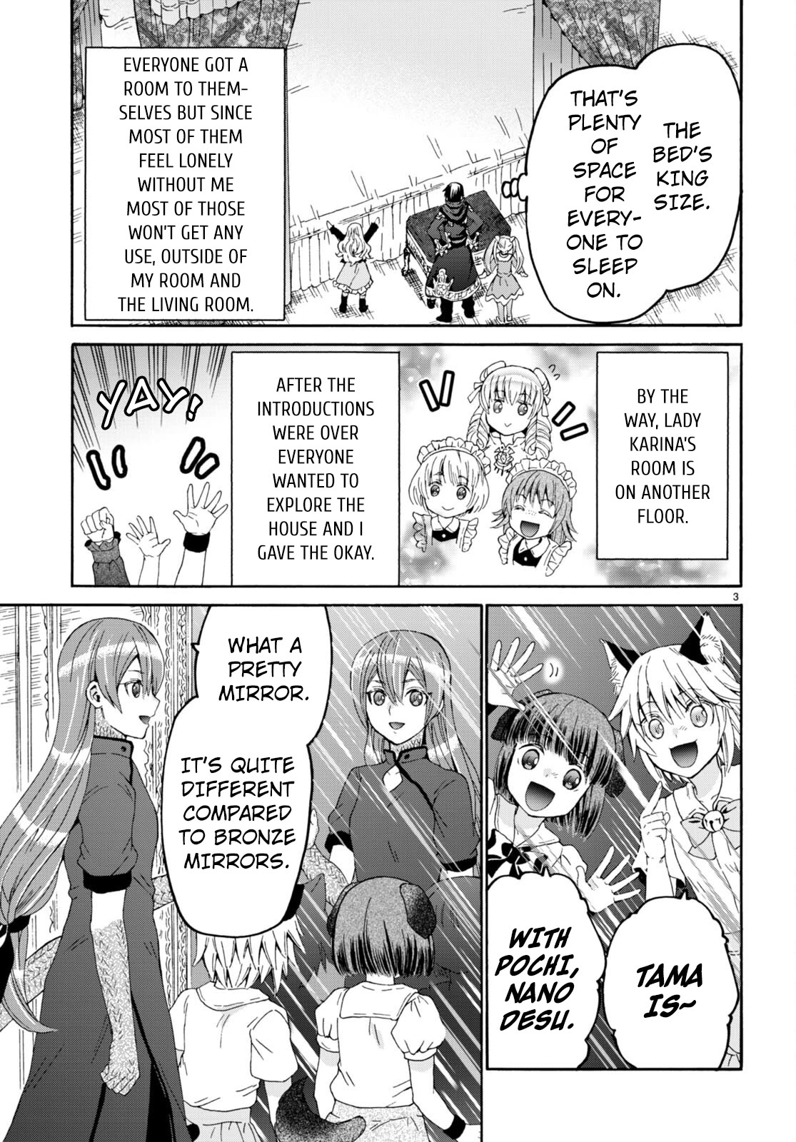 Death March kara Hajimaru Isekai Kyousoukyoku Chapter 97 page 3 - Chapter 97: Oyugock Castle