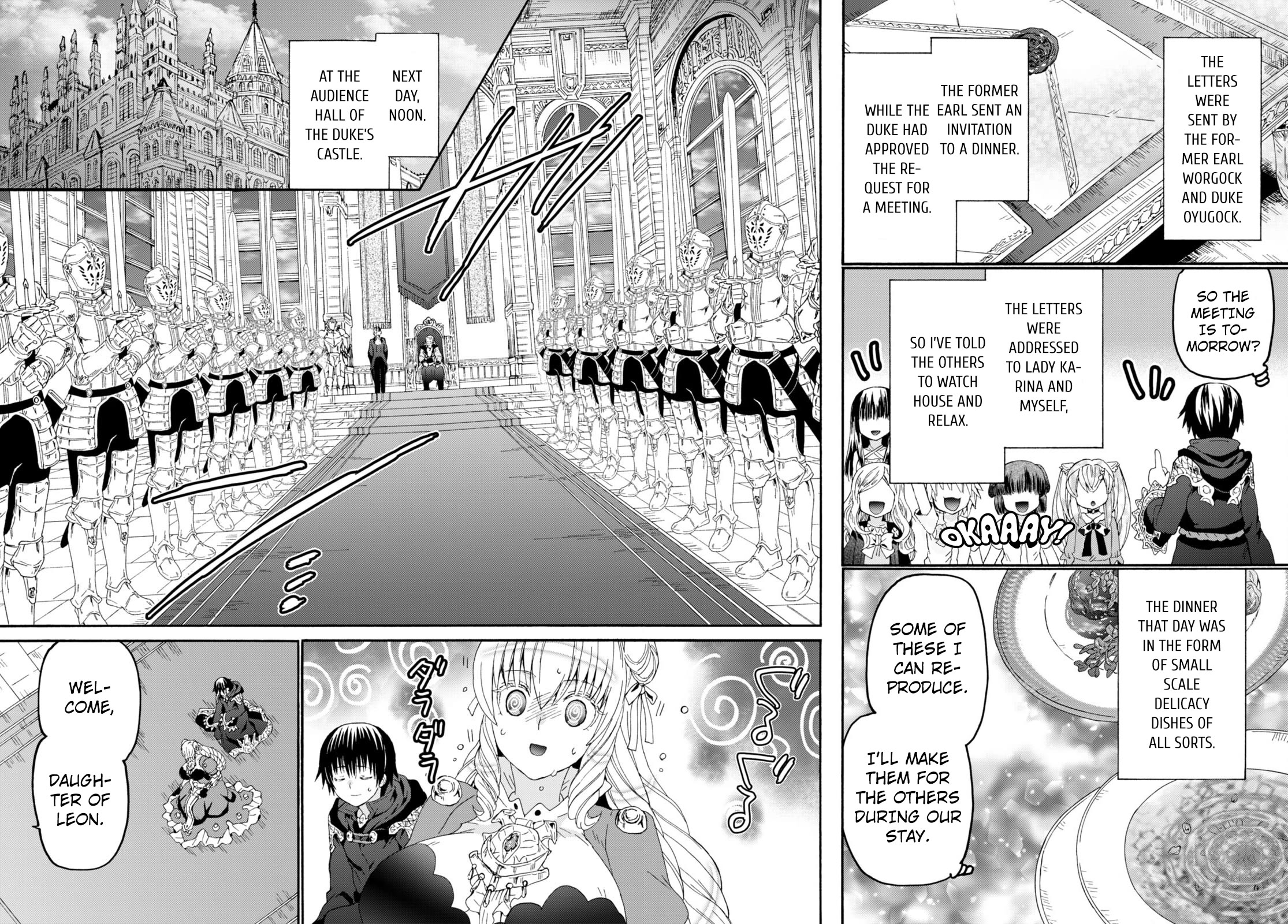 Death March kara Hajimaru Isekai Kyousoukyoku Chapter 97 page 6 - Chapter 97: Oyugock Castle