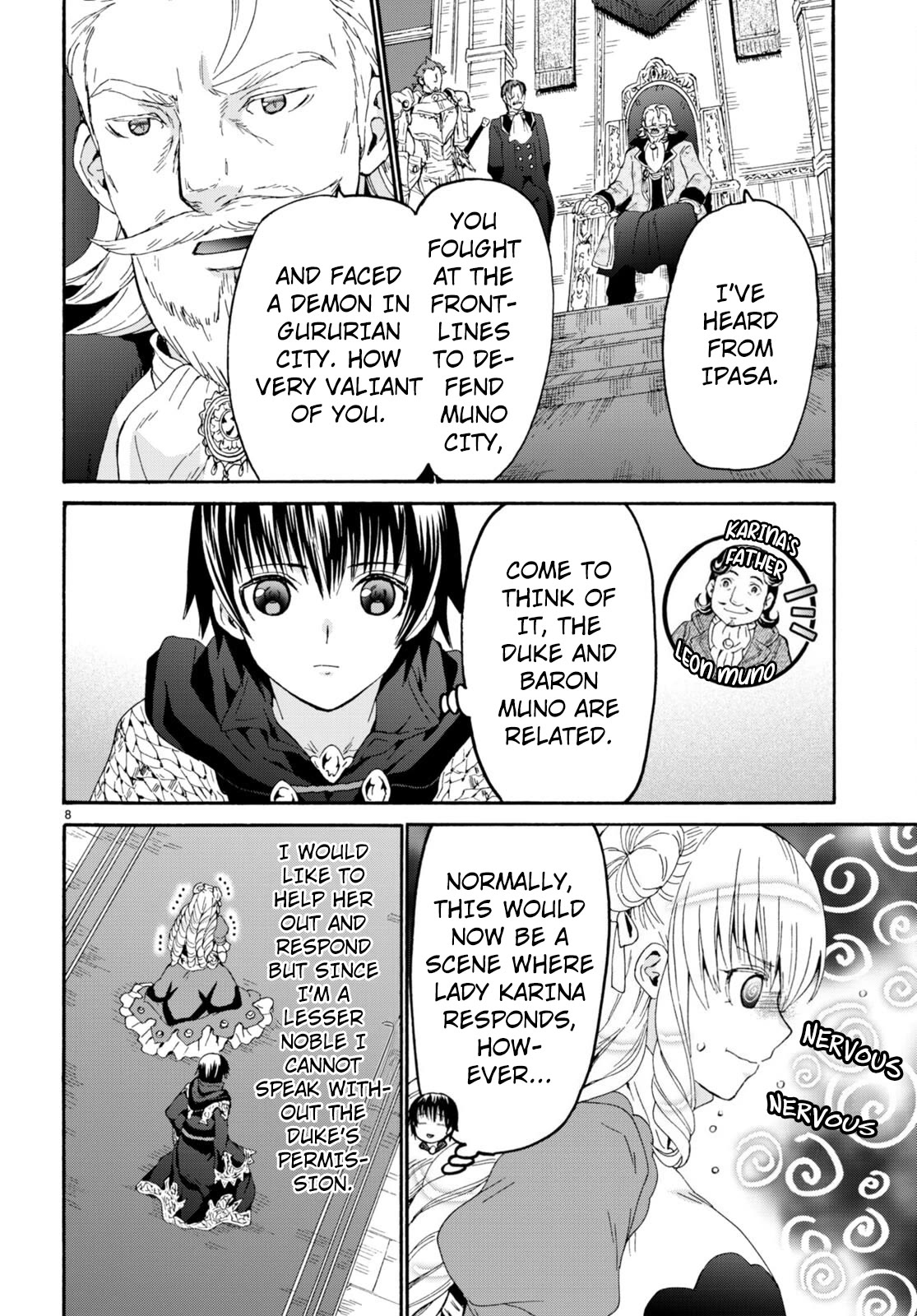 Death March kara Hajimaru Isekai Kyousoukyoku Chapter 97 page 7 - Chapter 97: Oyugock Castle