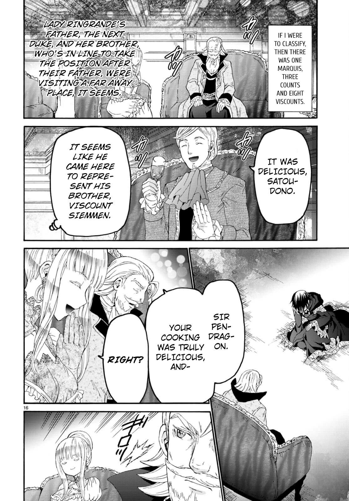 Death March kara Hajimaru Isekai Kyousoukyoku Chapter 98 page 15 - Chapter 98: Banquet At The Duke's Castle