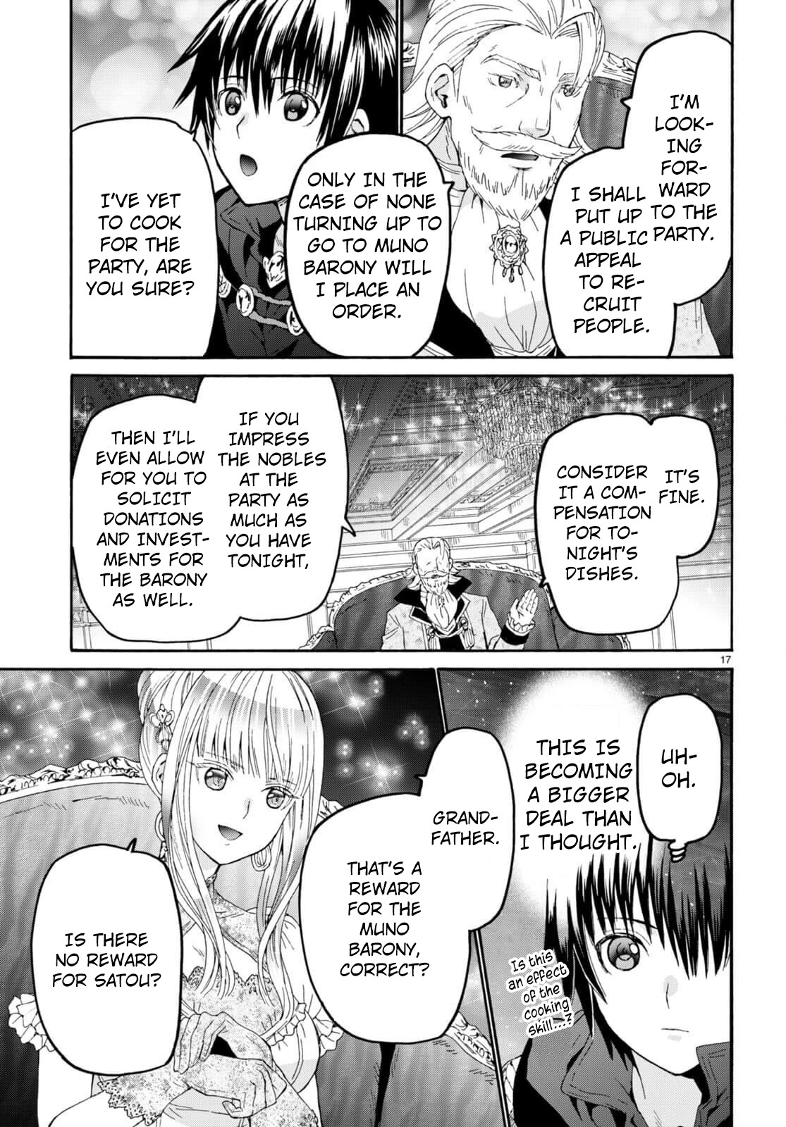 Death March kara Hajimaru Isekai Kyousoukyoku Chapter 98 page 16 - Chapter 98: Banquet At The Duke's Castle