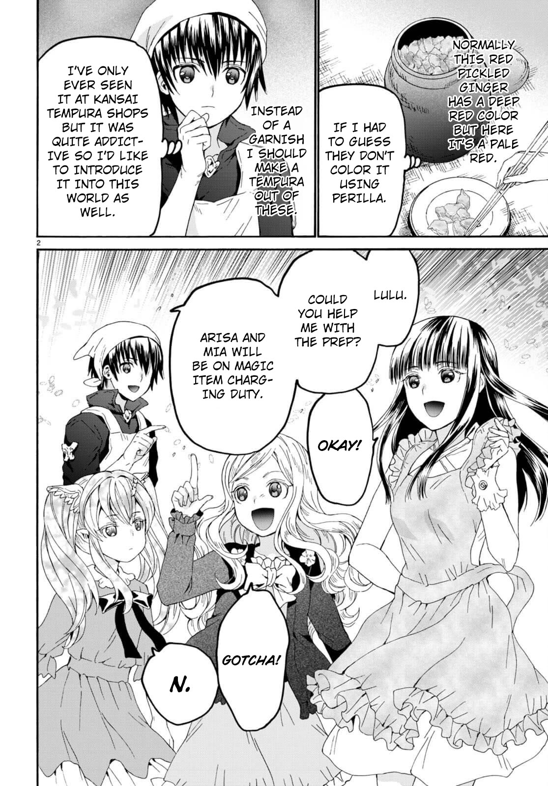 Death March kara Hajimaru Isekai Kyousoukyoku Chapter 98 page 2 - Chapter 98: Banquet At The Duke's Castle