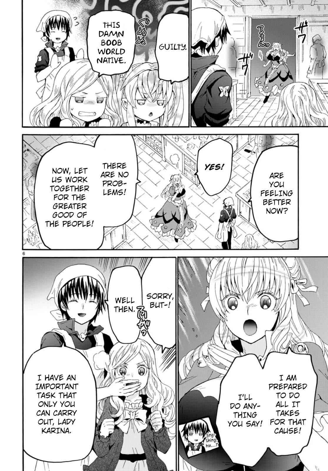Death March kara Hajimaru Isekai Kyousoukyoku Chapter 98 page 6 - Chapter 98: Banquet At The Duke's Castle